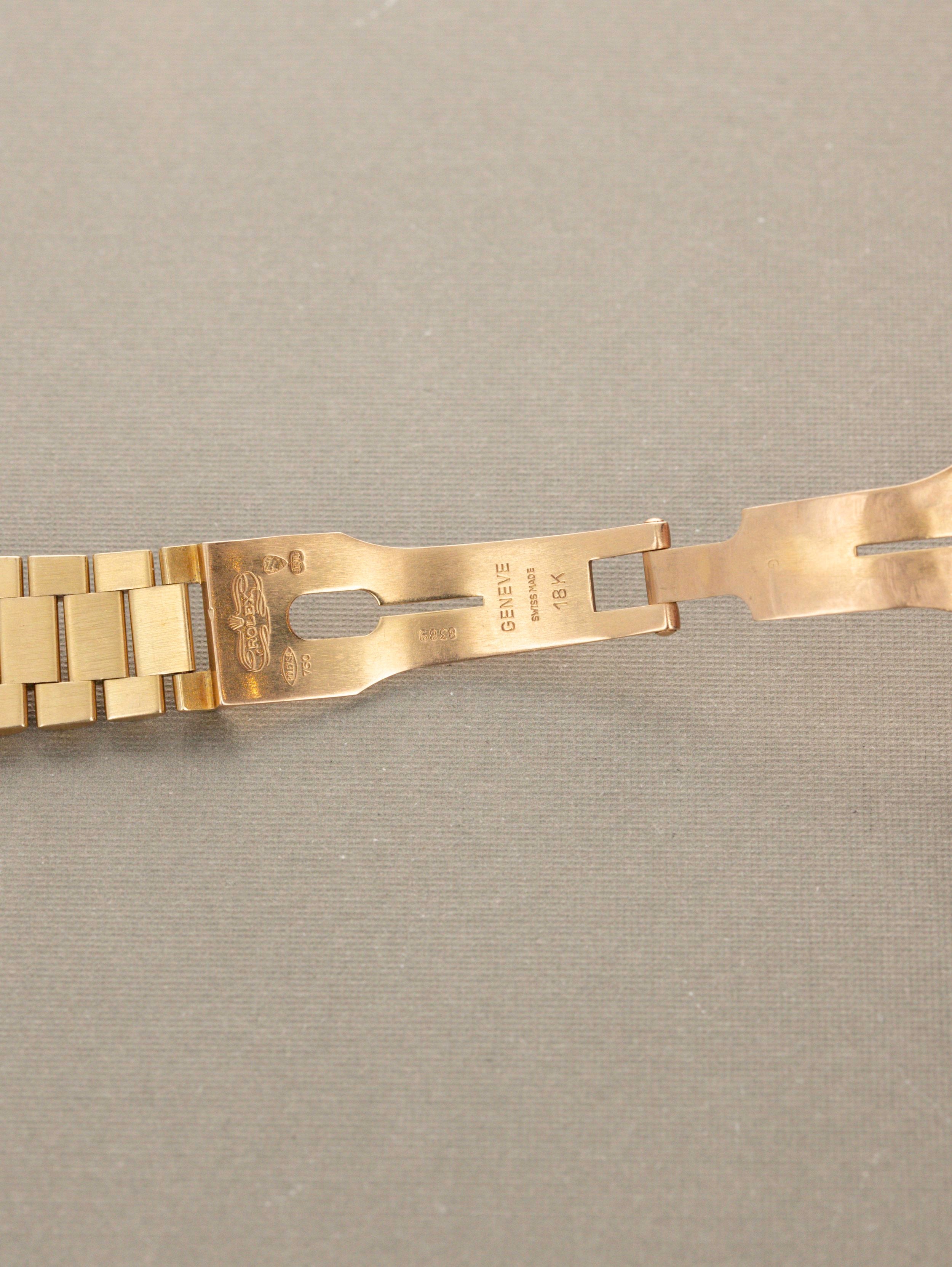 Rolex Datejust 'Midsize' Ref. 6828 - Factory Pave Diamond Dial & Bezel