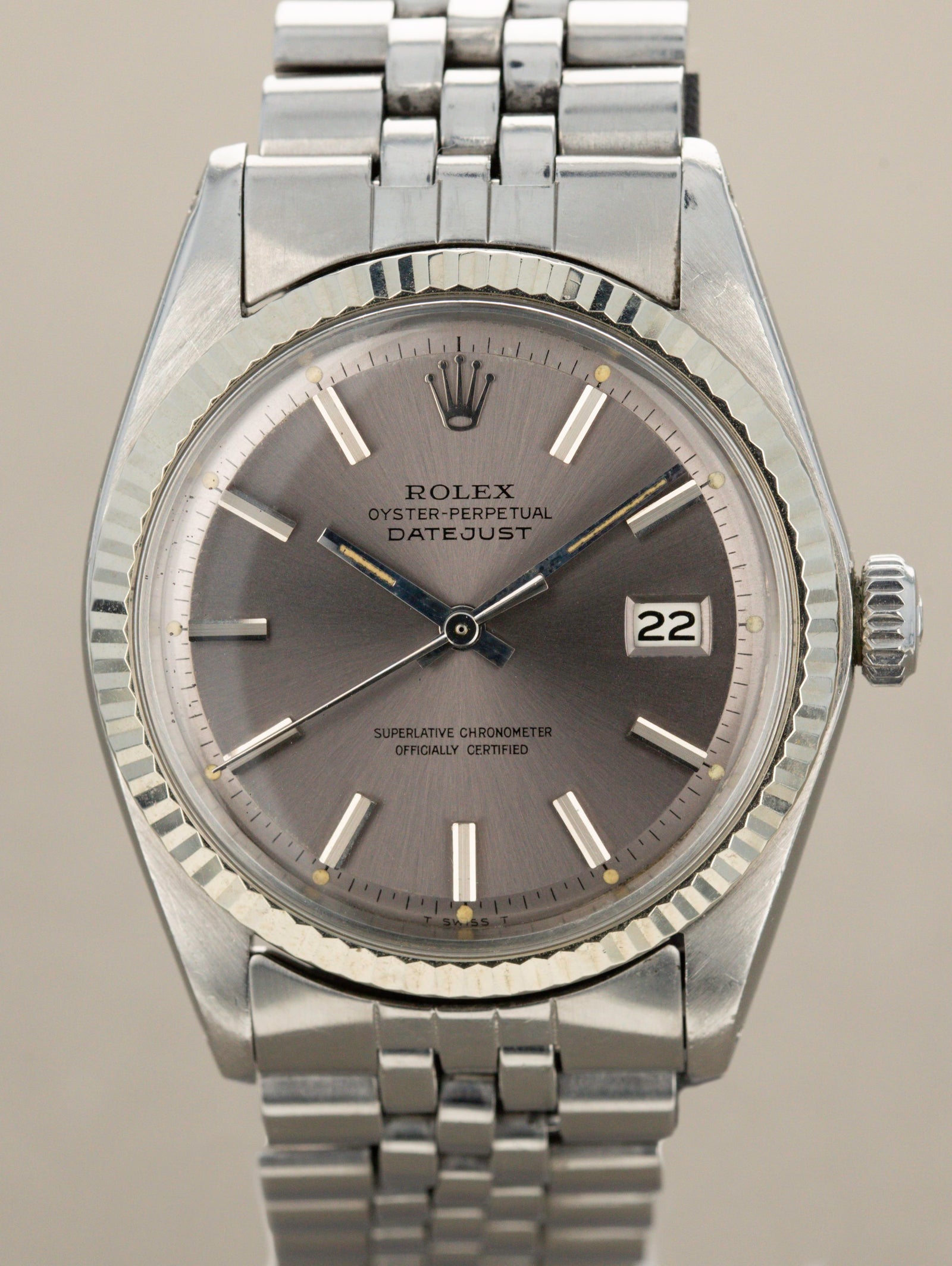 Rolex Datejust Ref. 1601 - Lavender Dial