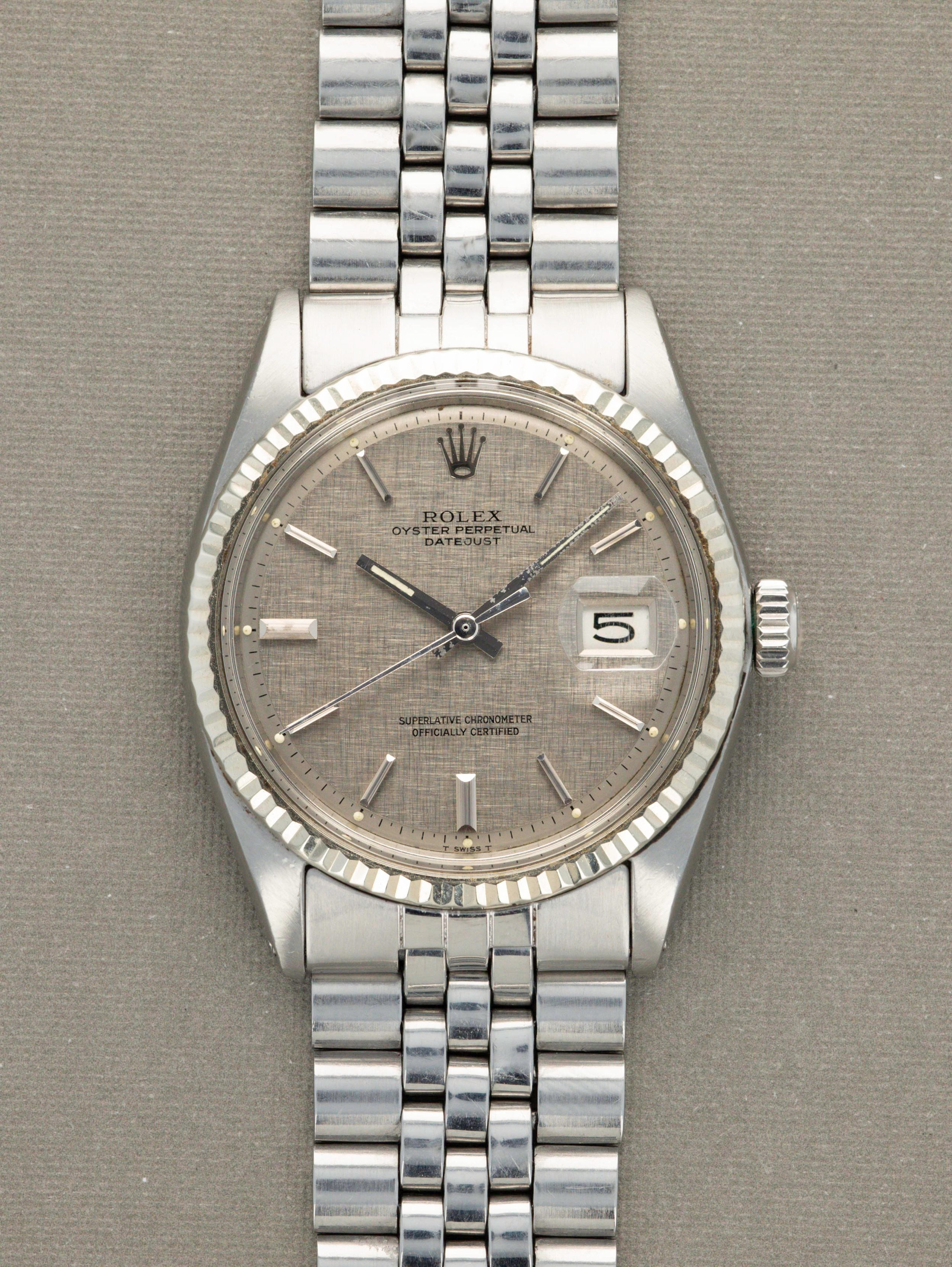 Rolex Datejust Ref. 1601 - Linen Dial