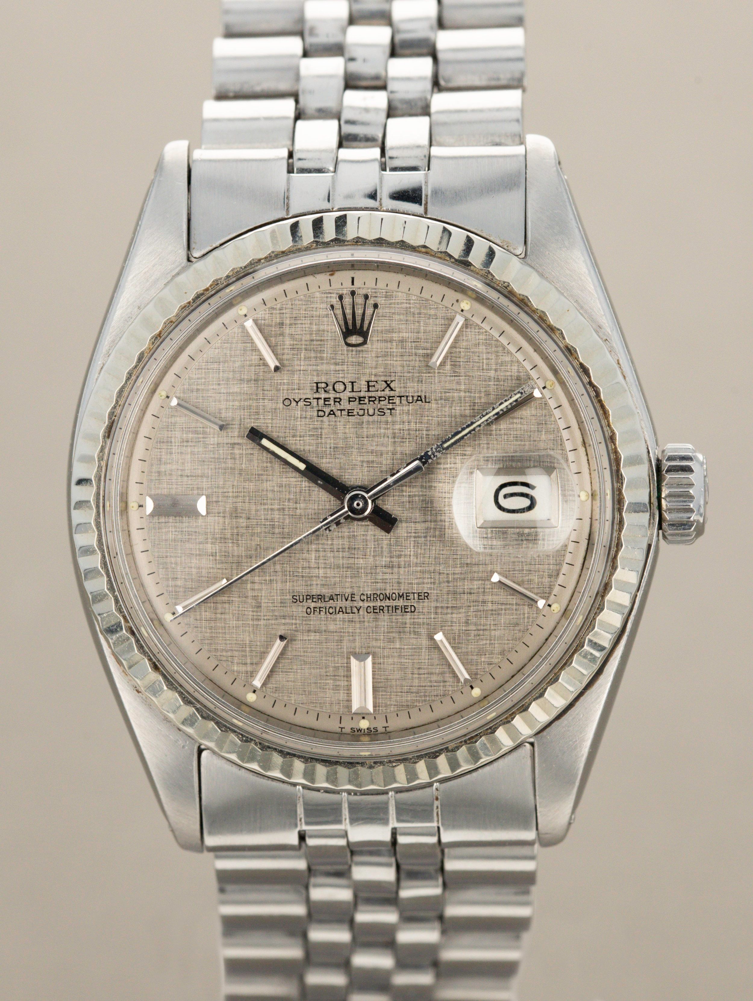 Rolex Datejust Ref. 1601 - Linen Dial