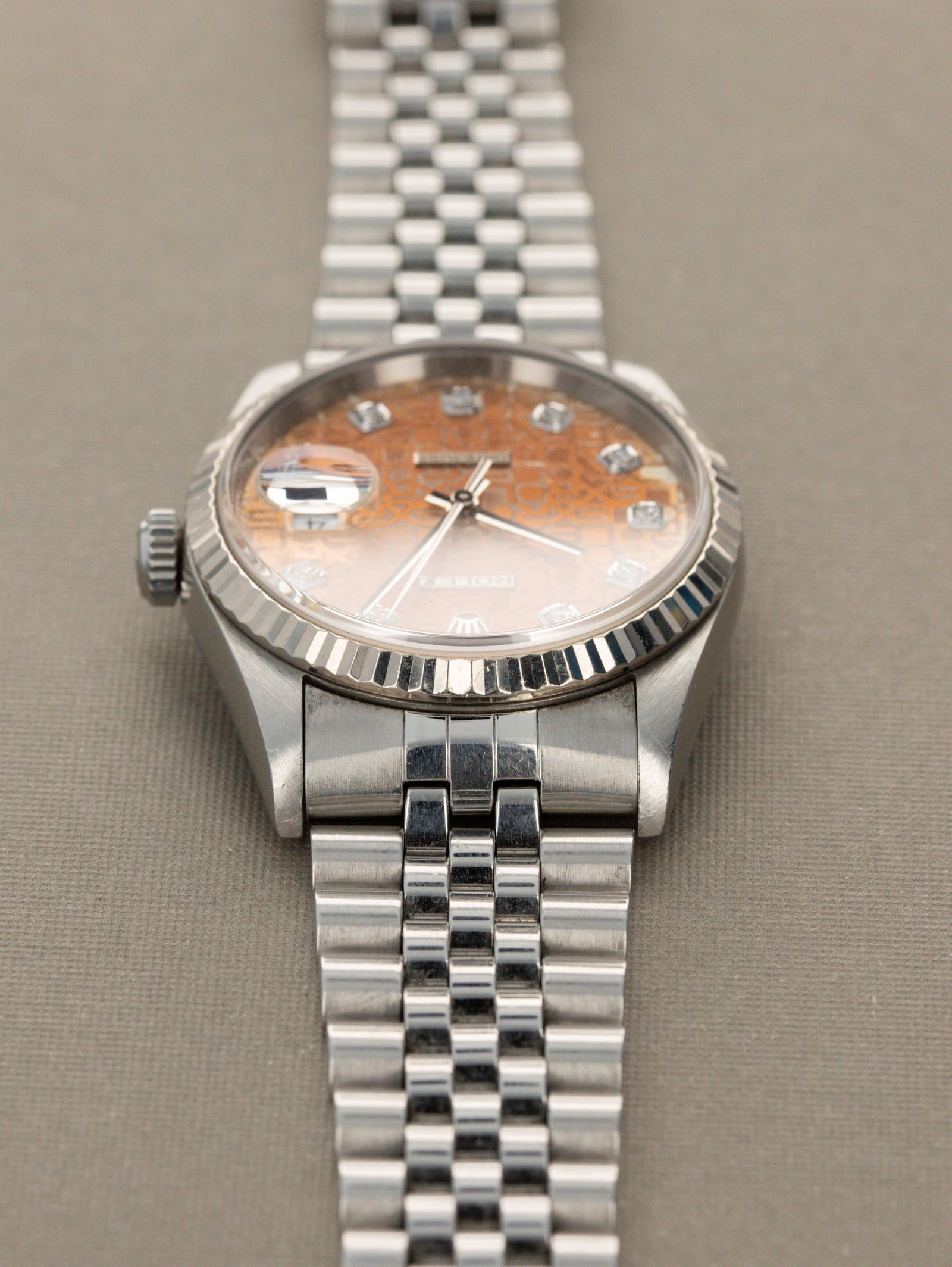Rolex Datejust Ref. 16234 - Tropical Jubilee Diamond Dial