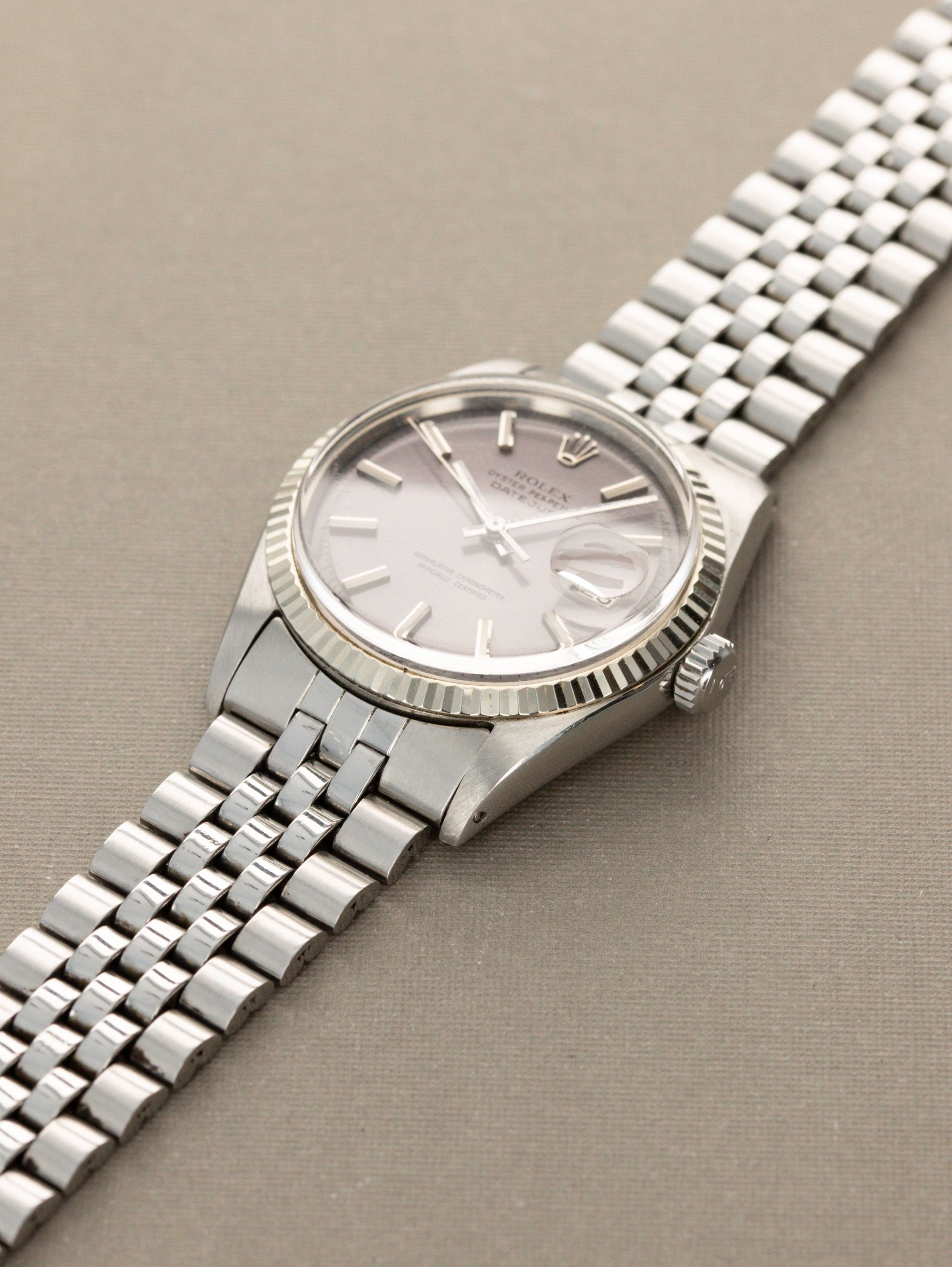 Rolex Datejust Ref. 1601 - No Lume Lavender