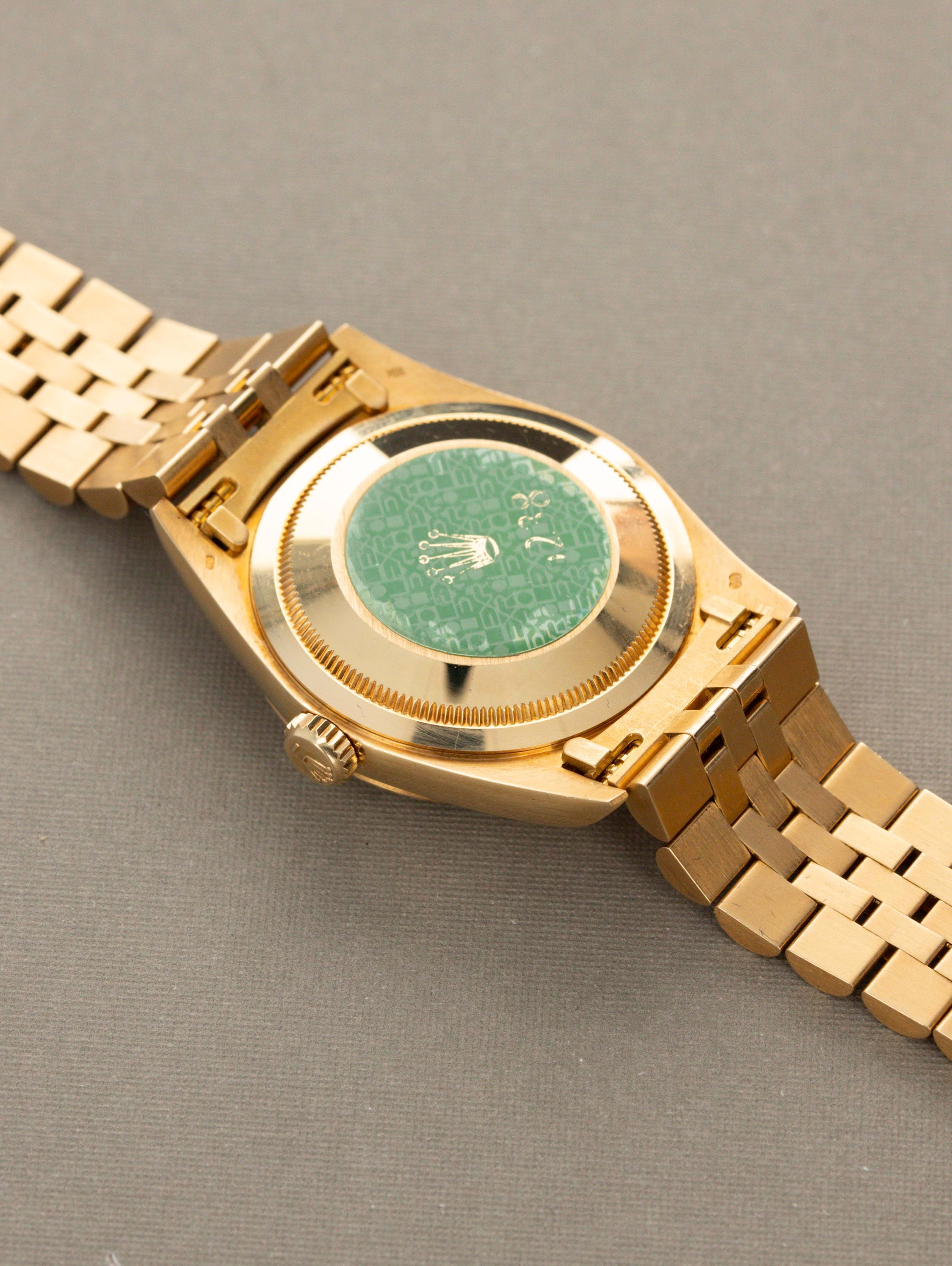 Rolex Datejust Ref. 16238 Onyx New Old Stock