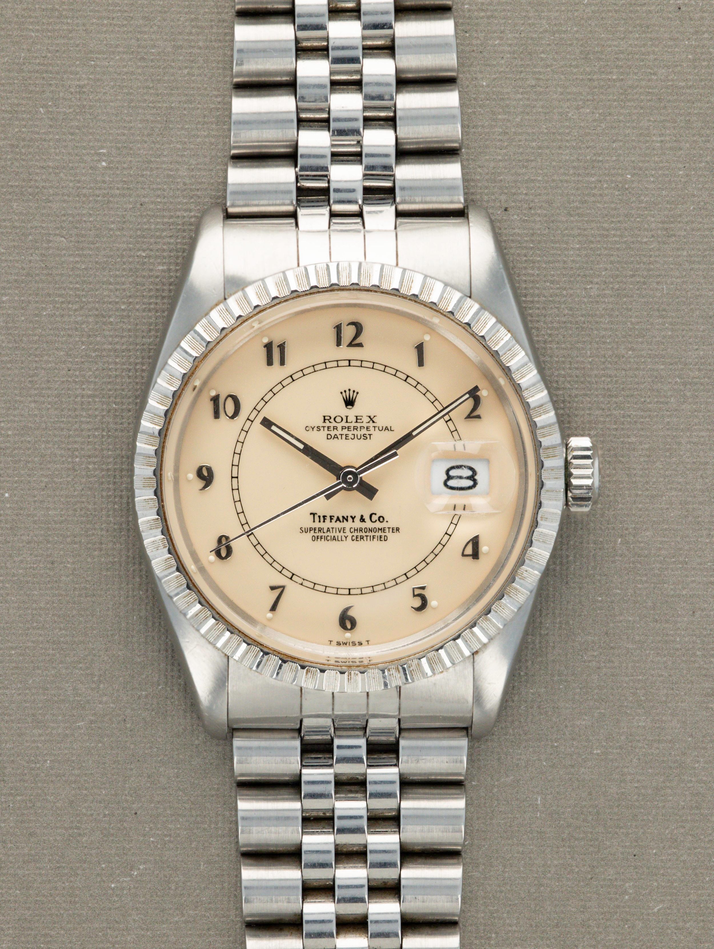 Rolex Datejust Ref. 16030 - Tiffany & Co. 'Boiler Guage'
