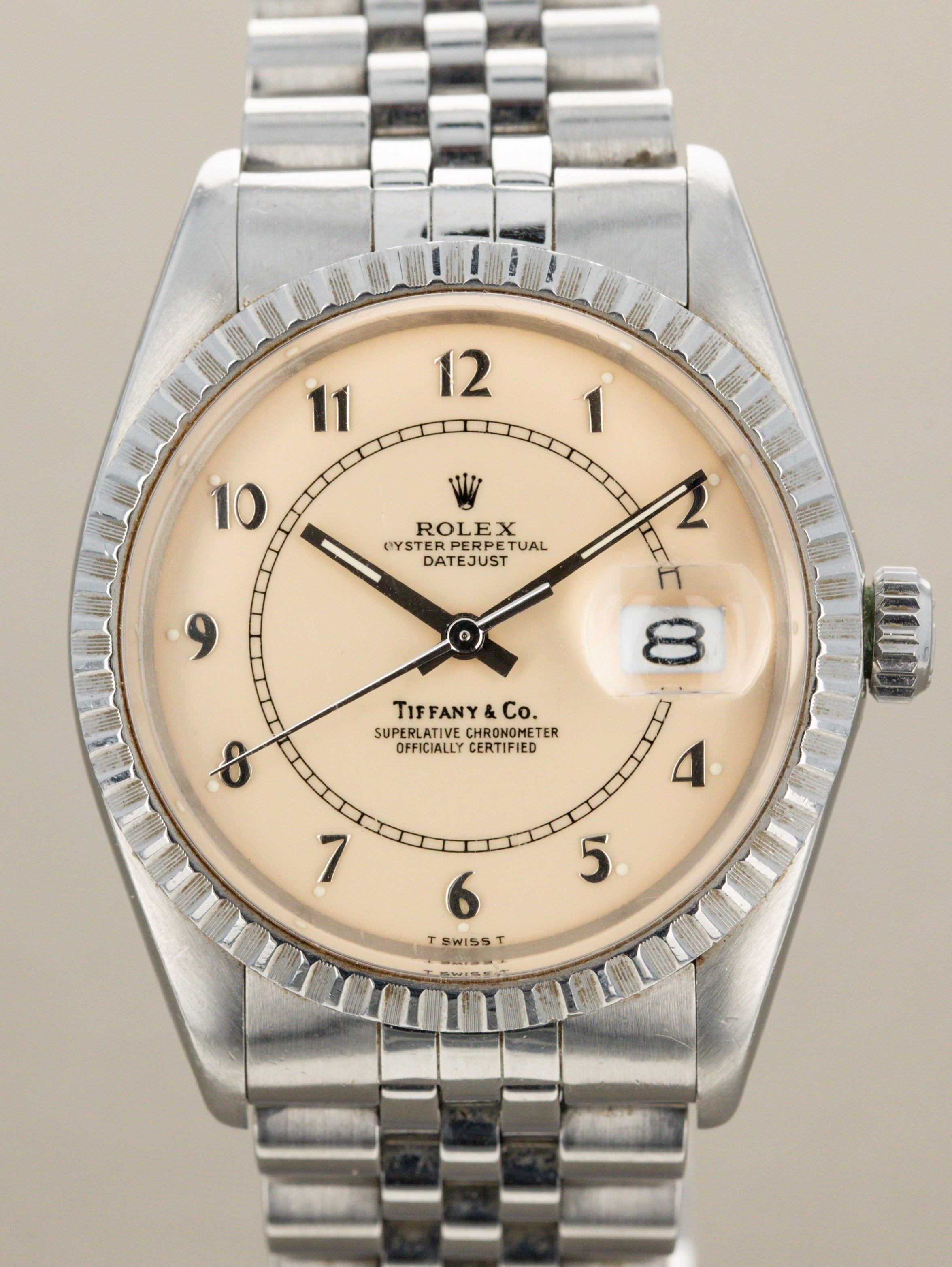 Rolex Datejust Ref. 16030 - Tiffany & Co. 'Boiler Guage'