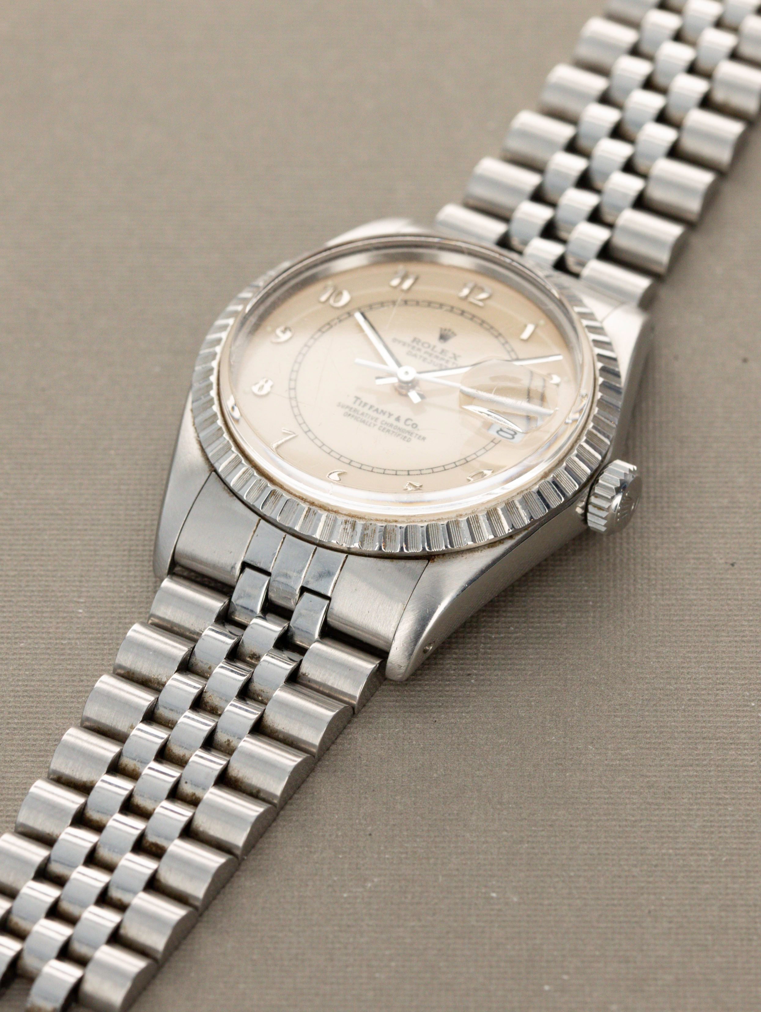Rolex Datejust Ref. 16030 - Tiffany & Co. 'Boiler Guage'