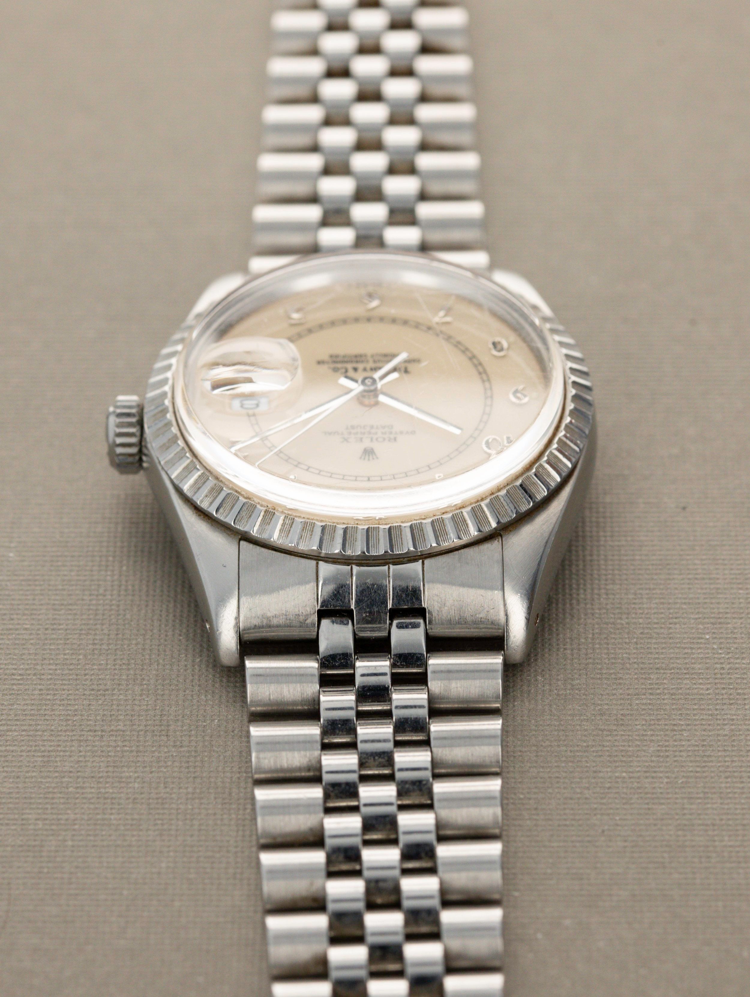 Rolex Datejust Ref. 16030 - Tiffany & Co. 'Boiler Guage'
