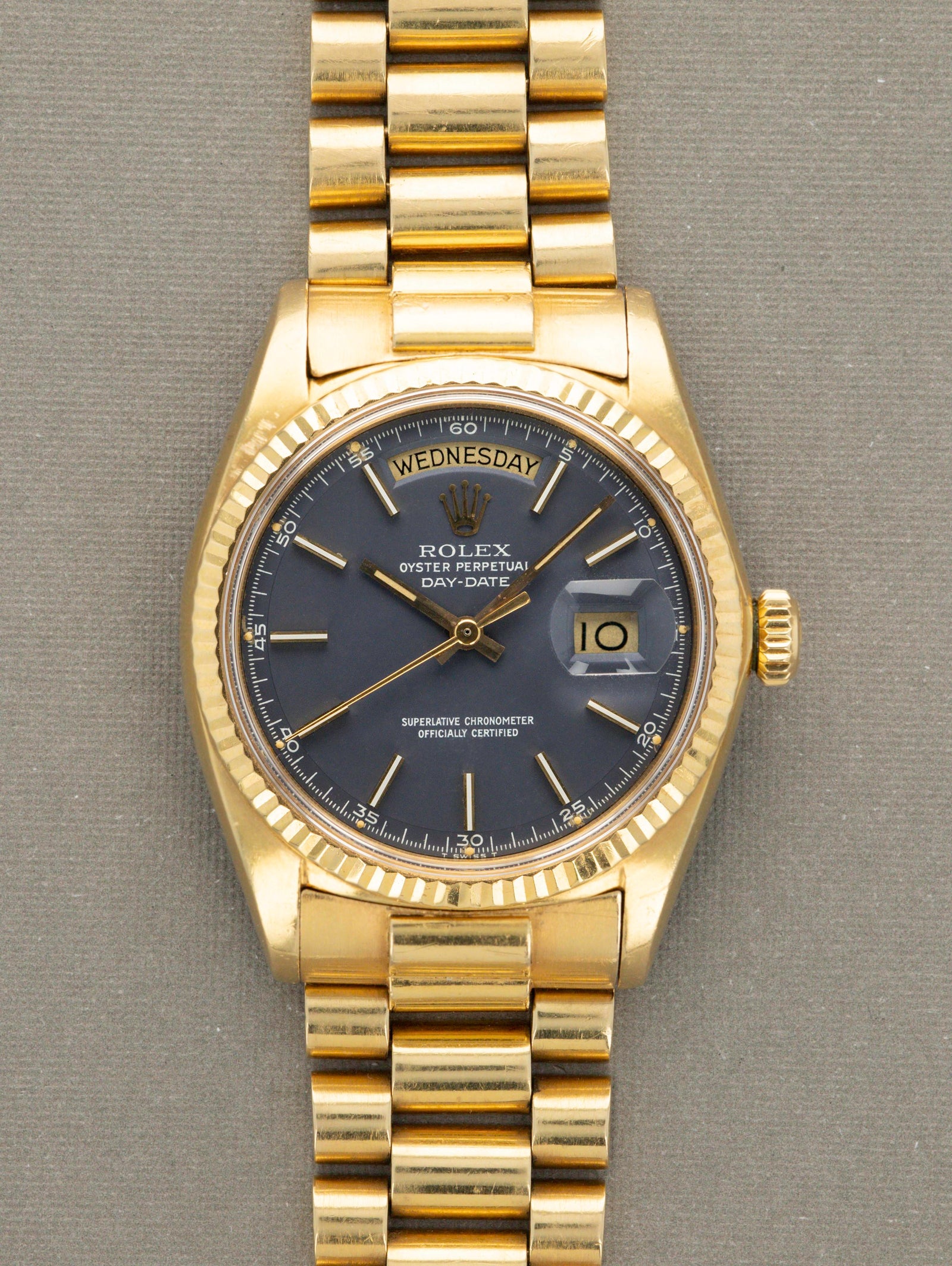 Rolex Day-Date Ref. 1803 - Blue Minute Track Dial