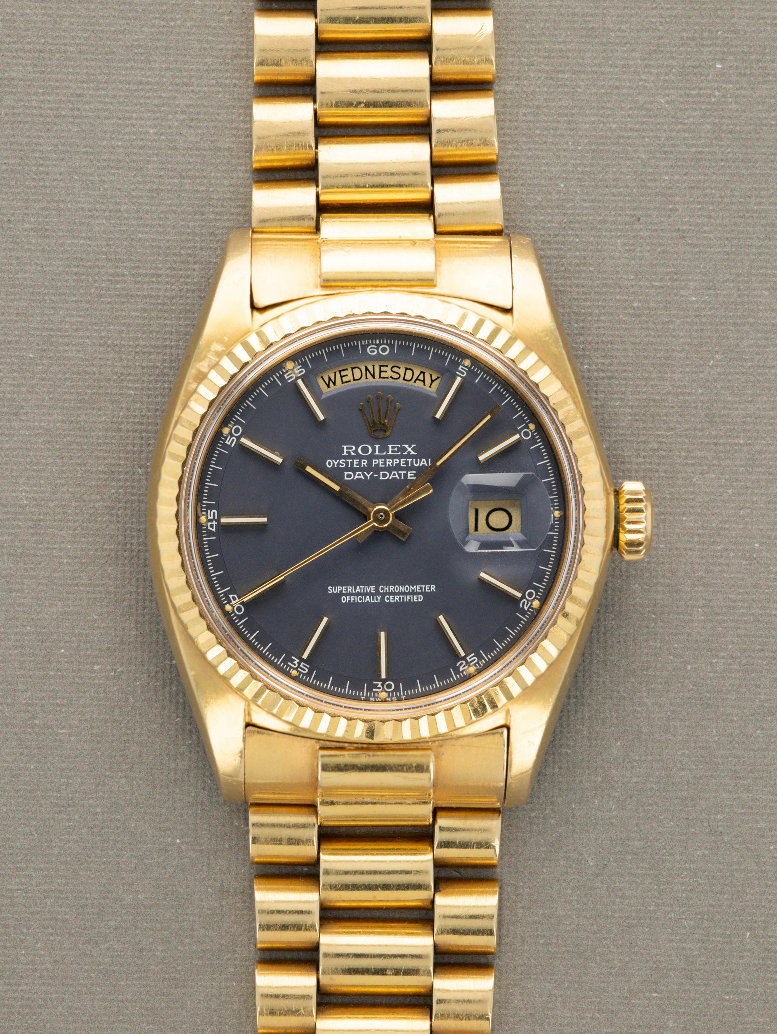 Rolex Day-Date Ref. 1803 - Blue Minute Track Dial