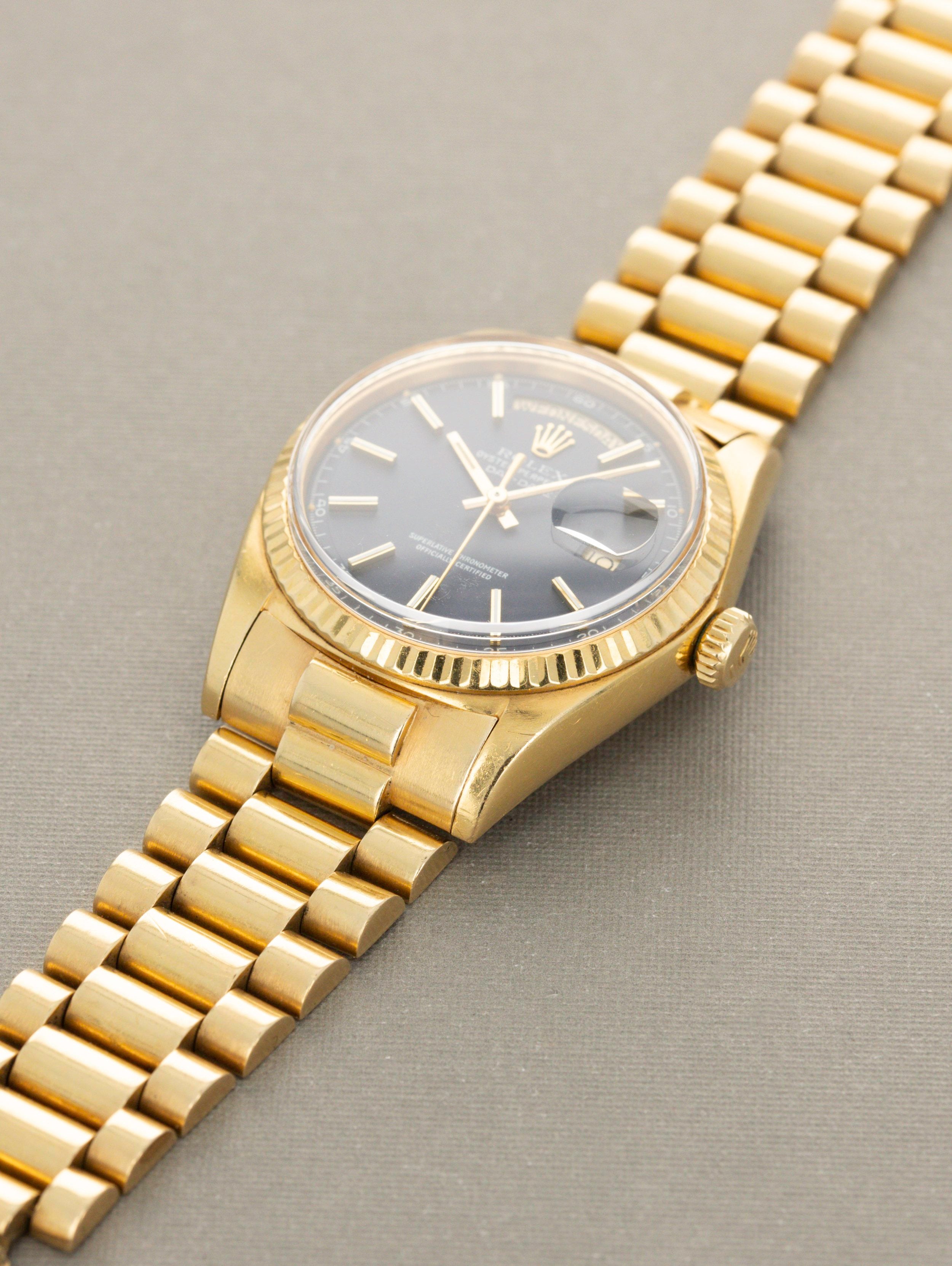 Rolex Day-Date Ref. 1803 - Blue Minute Track Dial