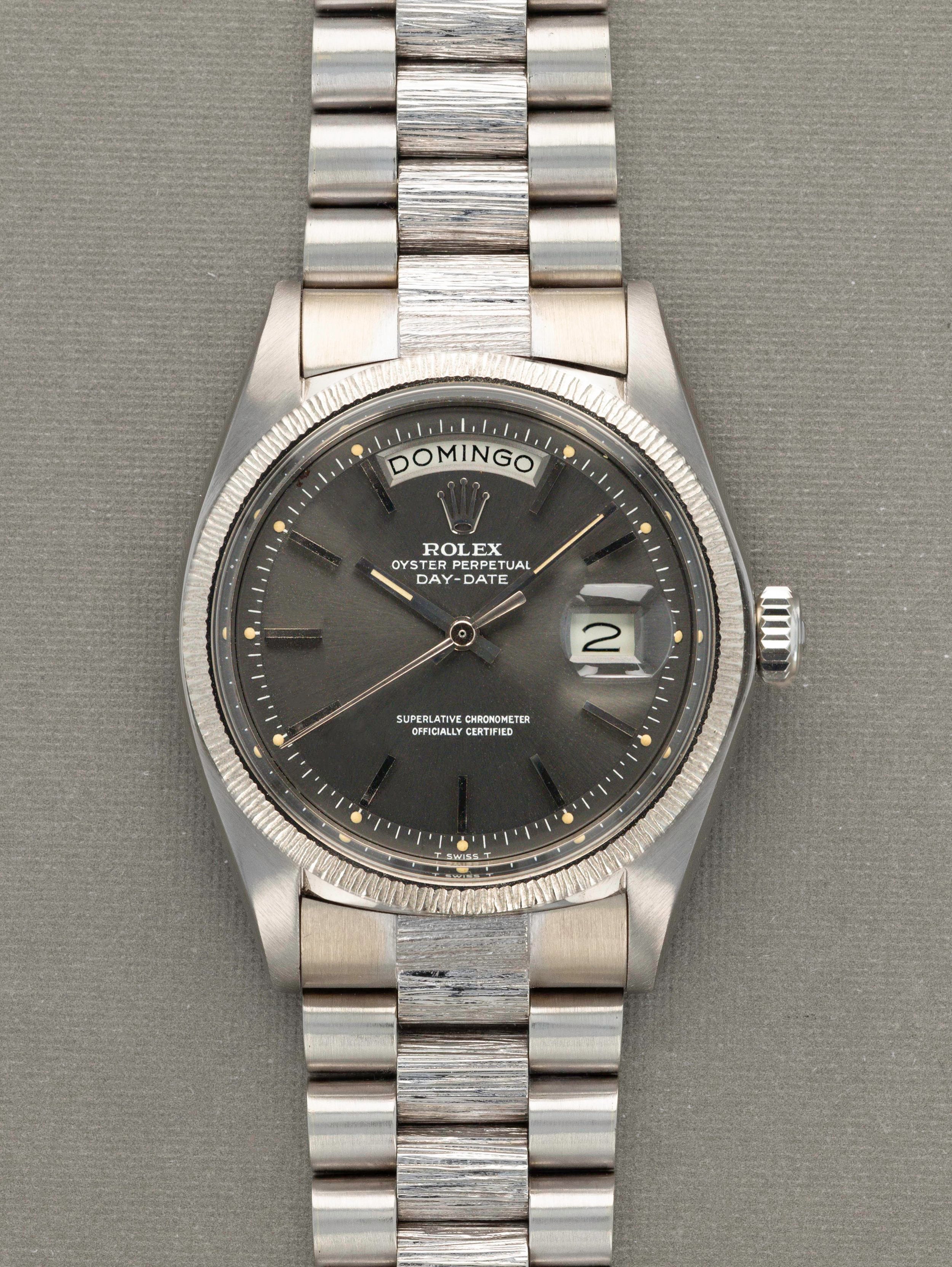 Rolex Day-Date Ref. 1807/9 - White Gold Bark