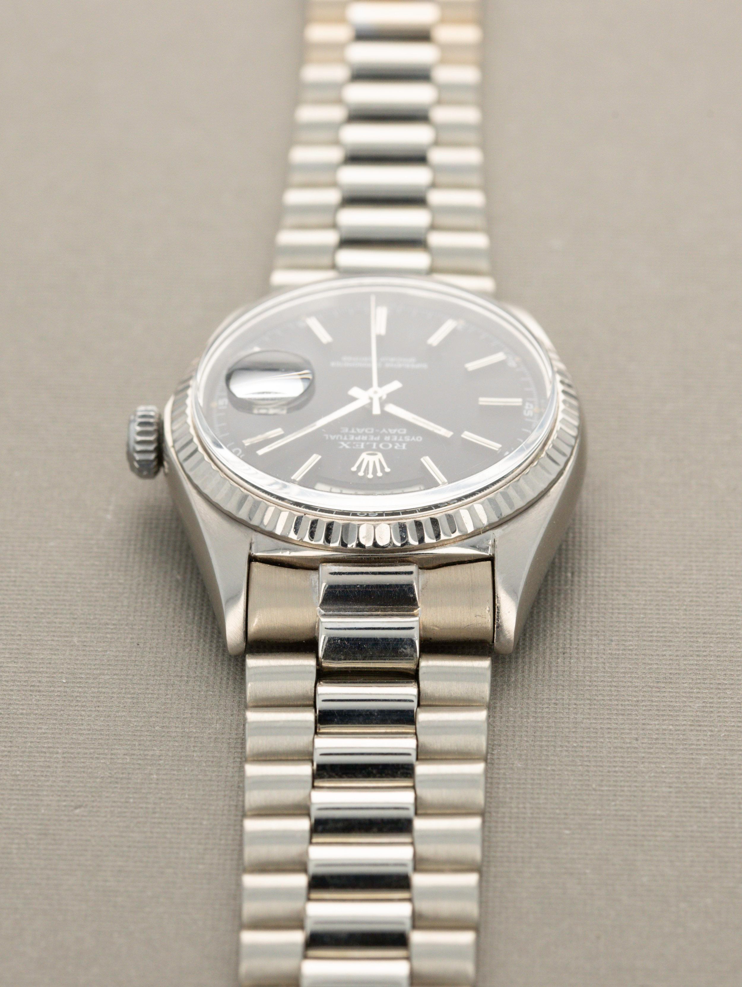 Rolex Day-Date Ref. 1803 - White Gold Black Matte Dial