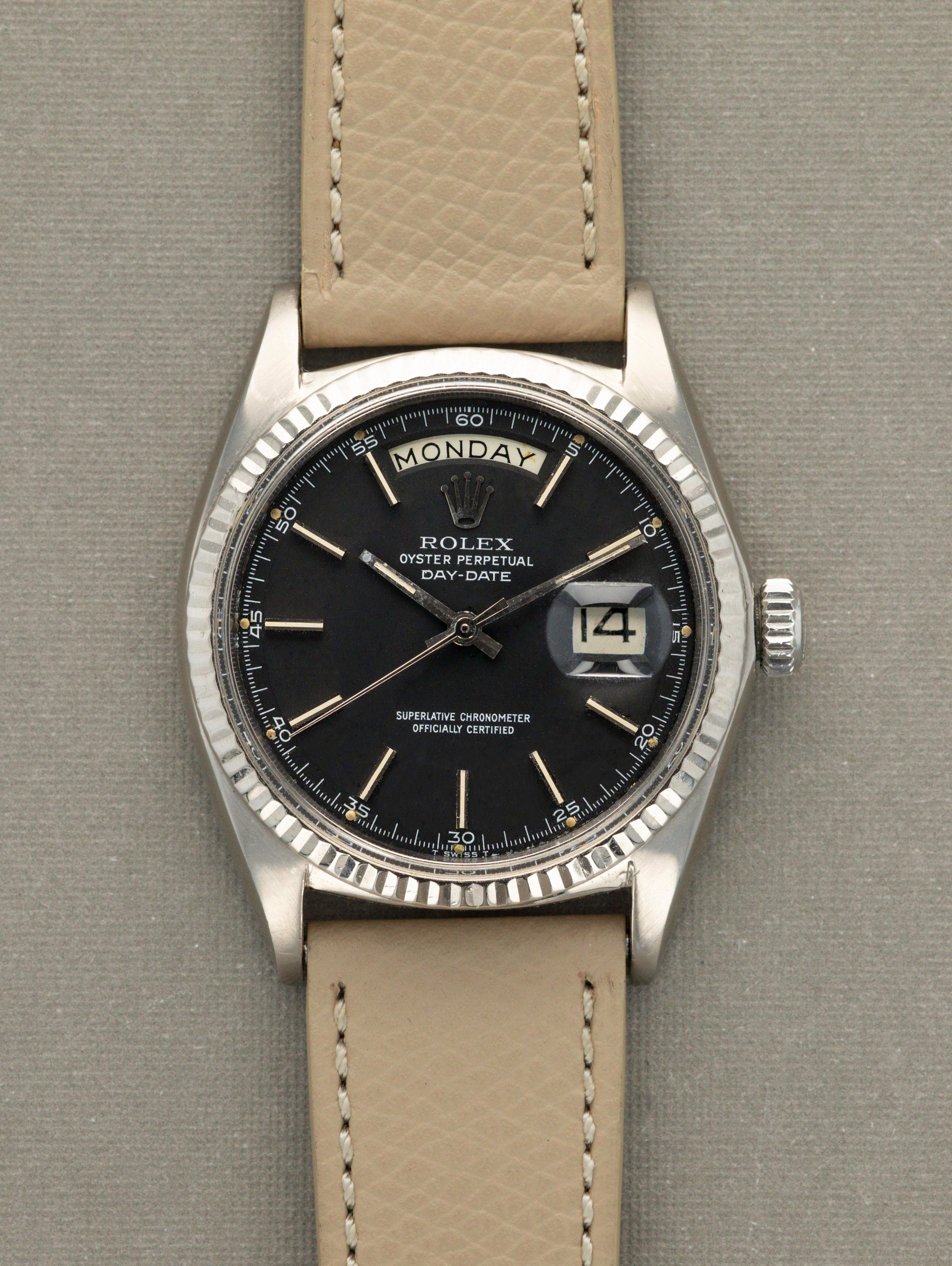 Rolex Day-Date Ref. 1803 - Matte Black Dial