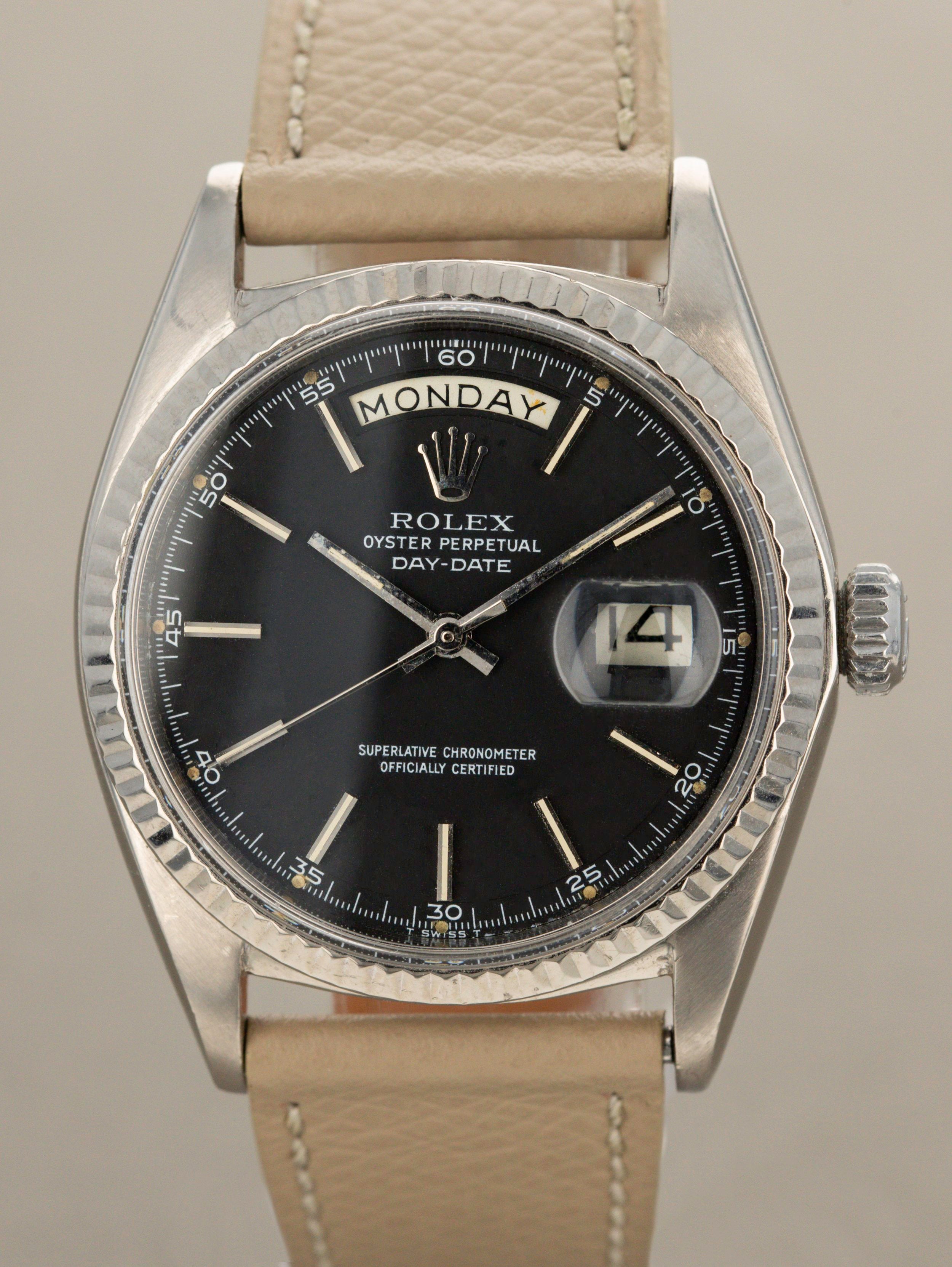 Rolex Day-Date Ref. 1803 - Matte Black Dial