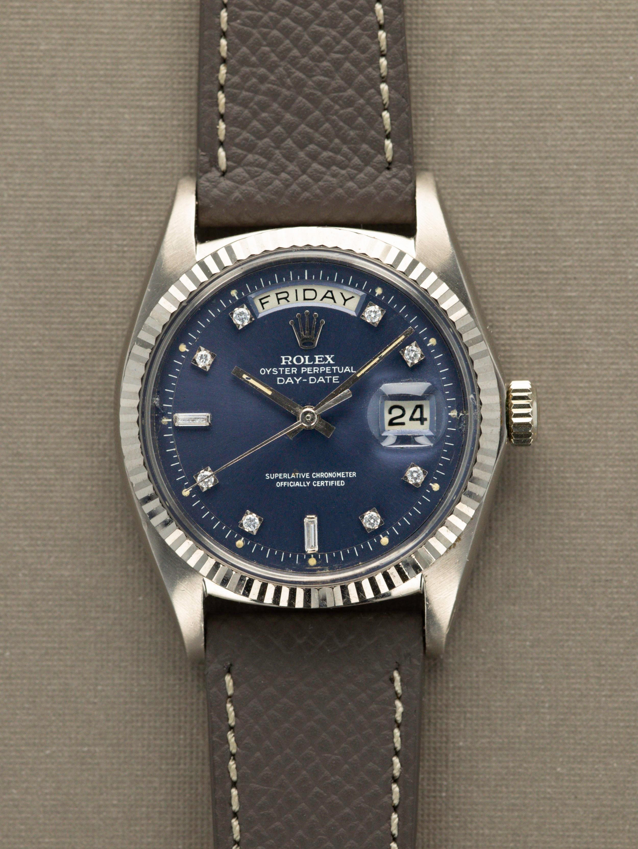 Rolex Day-Date Ref. 1803 - Blue Diamond Dial