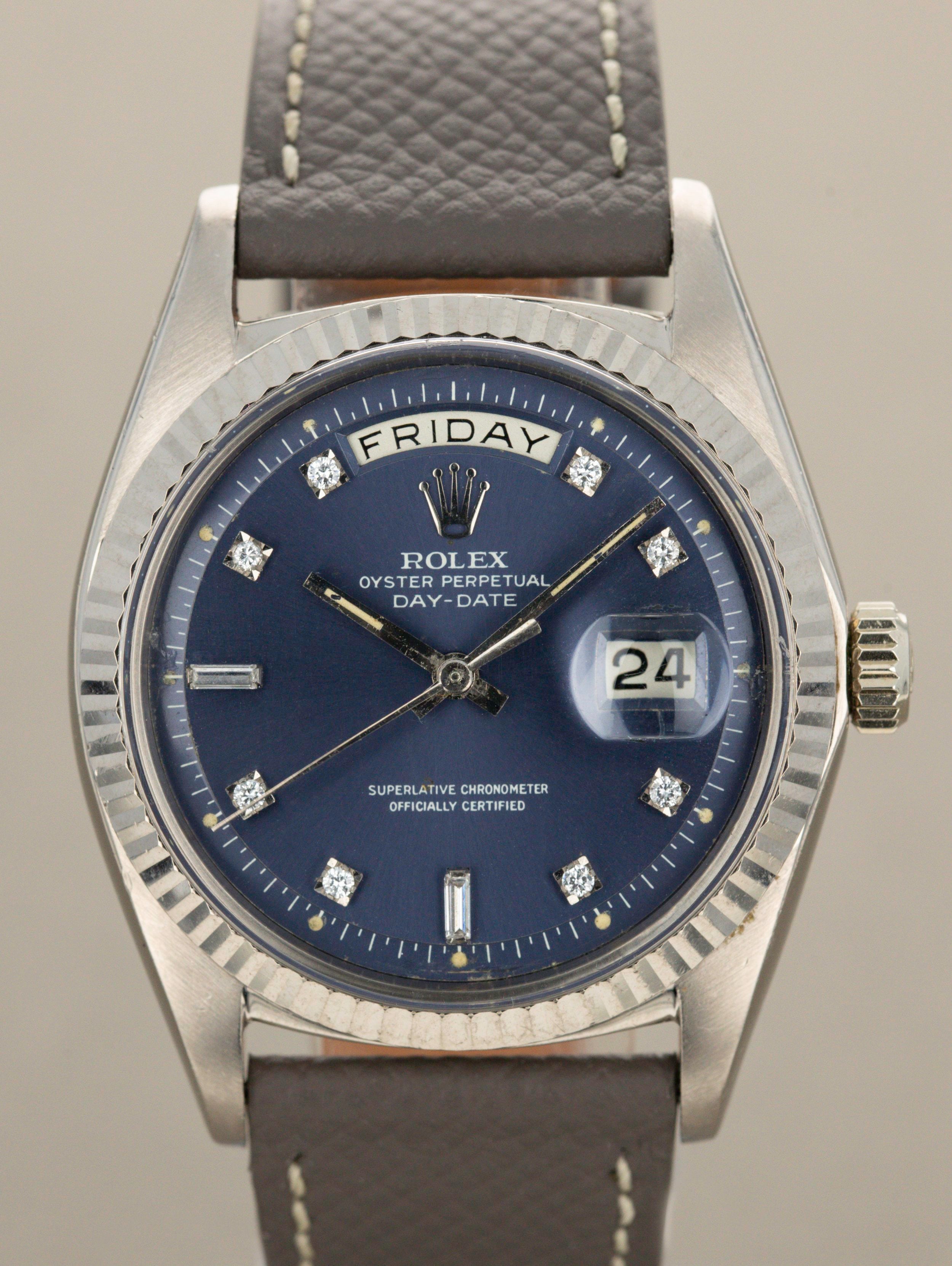 Rolex Day-Date Ref. 1803 - Blue Diamond Dial