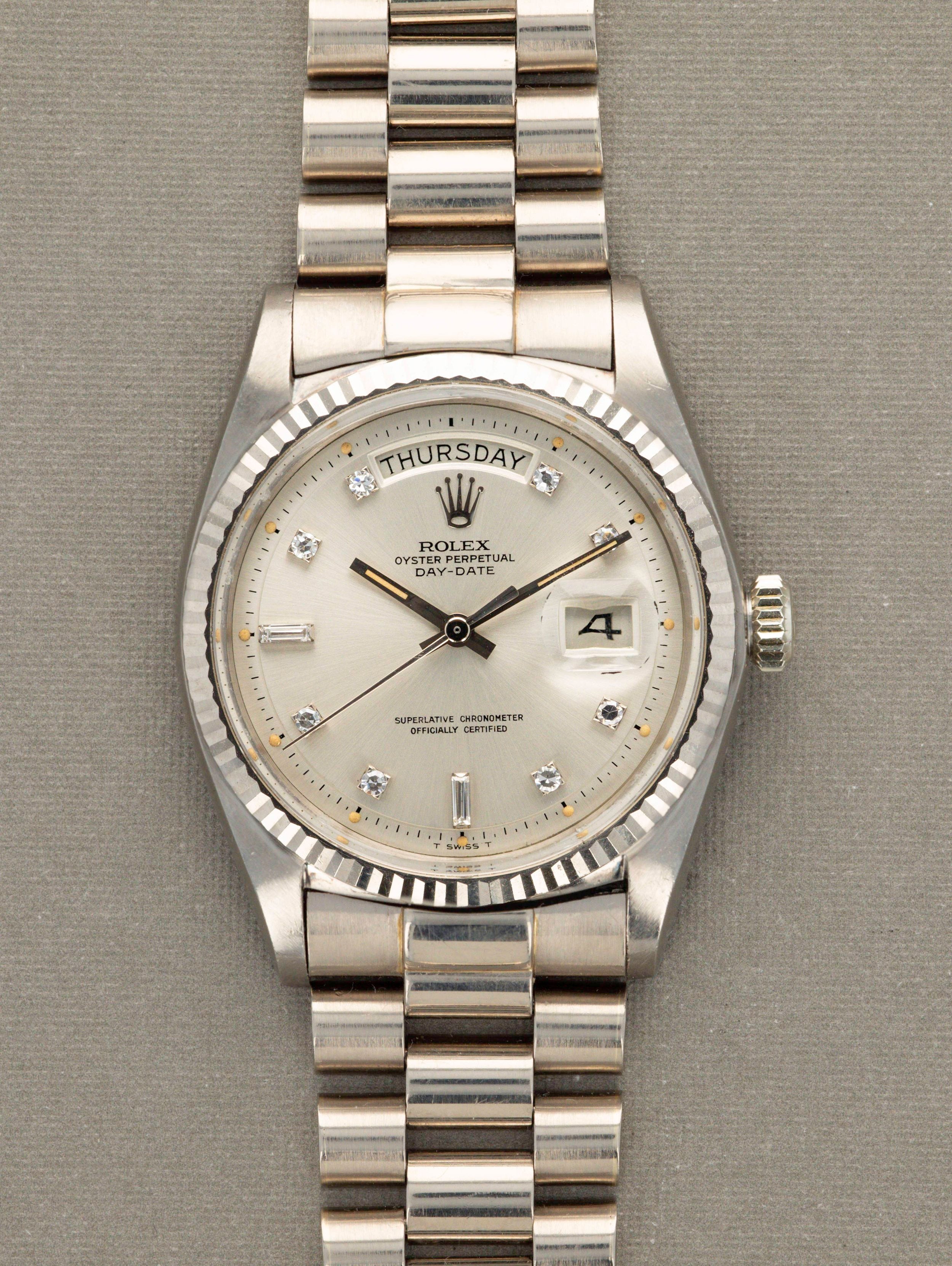 Rolex Day-Date Ref. 1803 - Pumpkin Diamond Dial