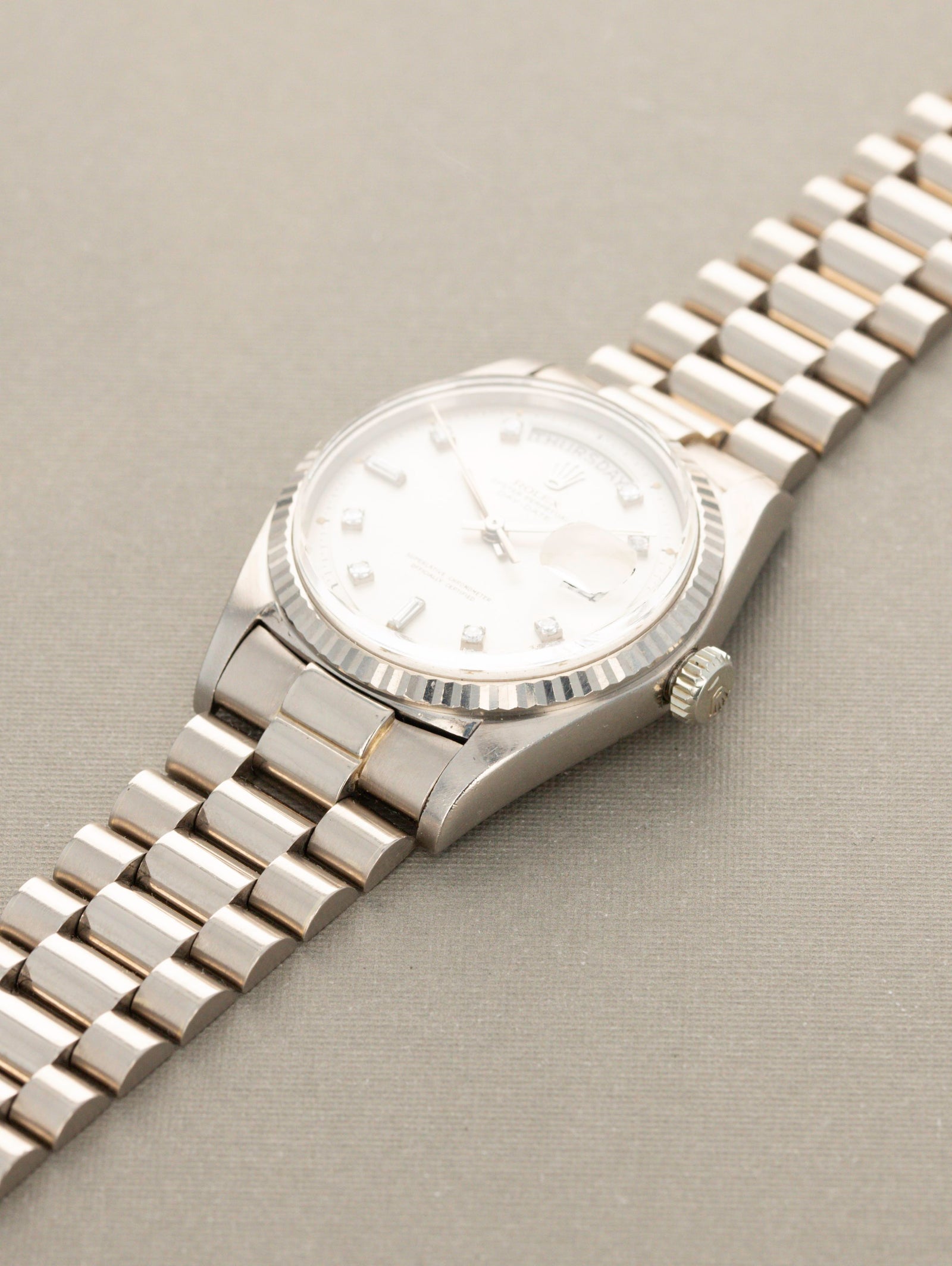 Rolex Day-Date Ref. 1803 - Pumpkin Diamond Dial