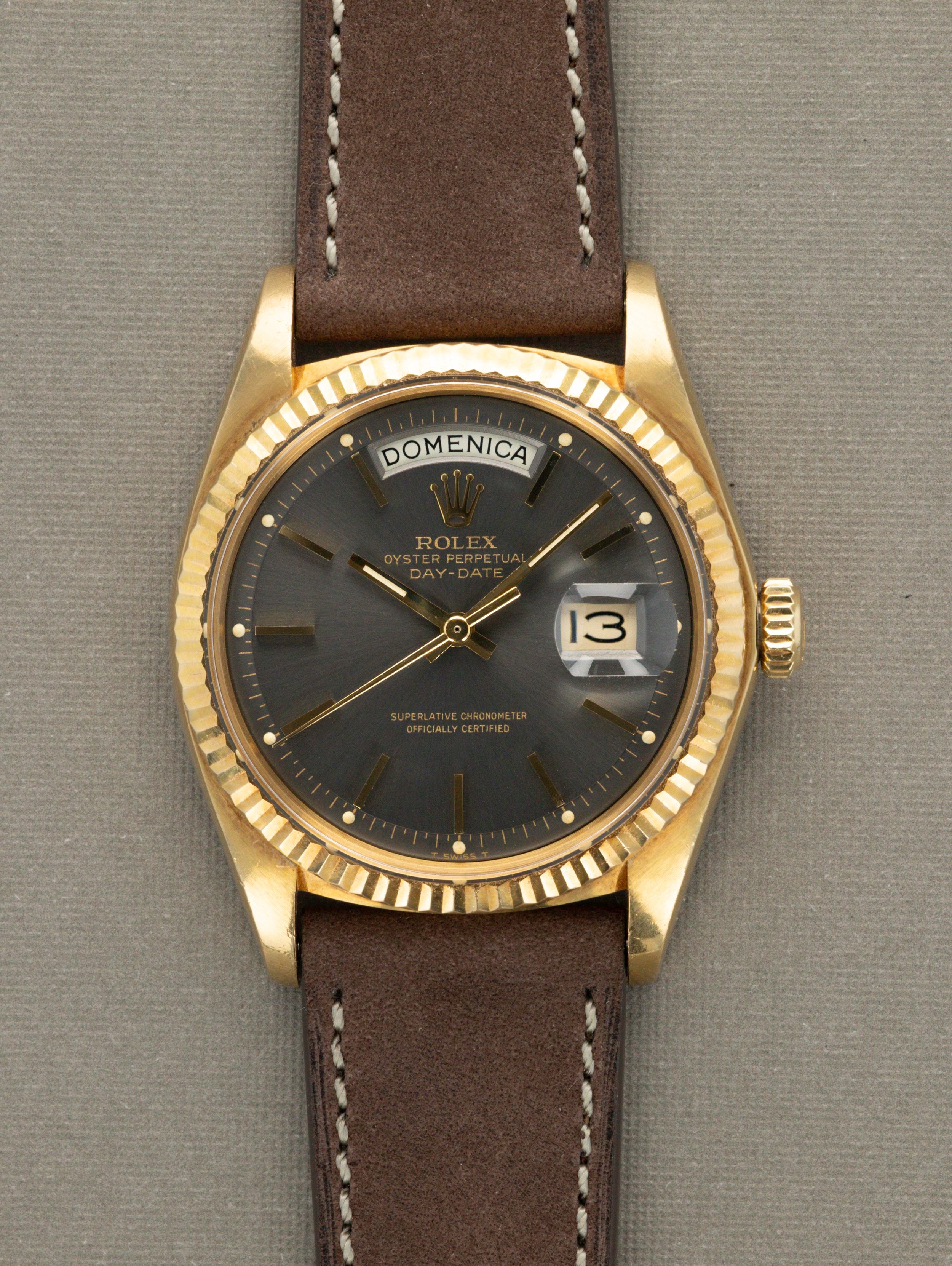 Rolex Day-Date Ref. 1803 - Slate Sunburst Dial