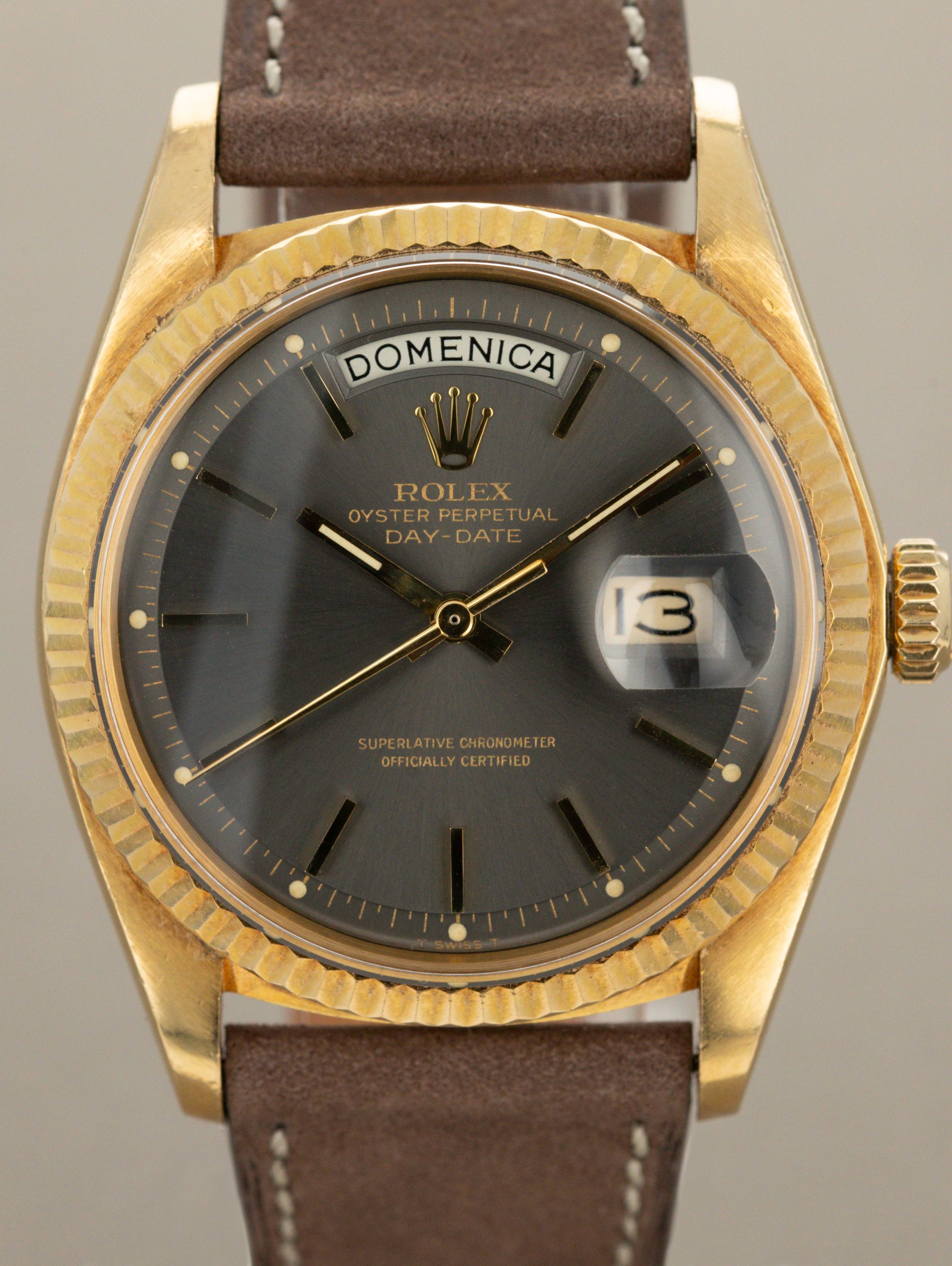 Rolex Day-Date Ref. 1803 - Slate Sunburst Dial