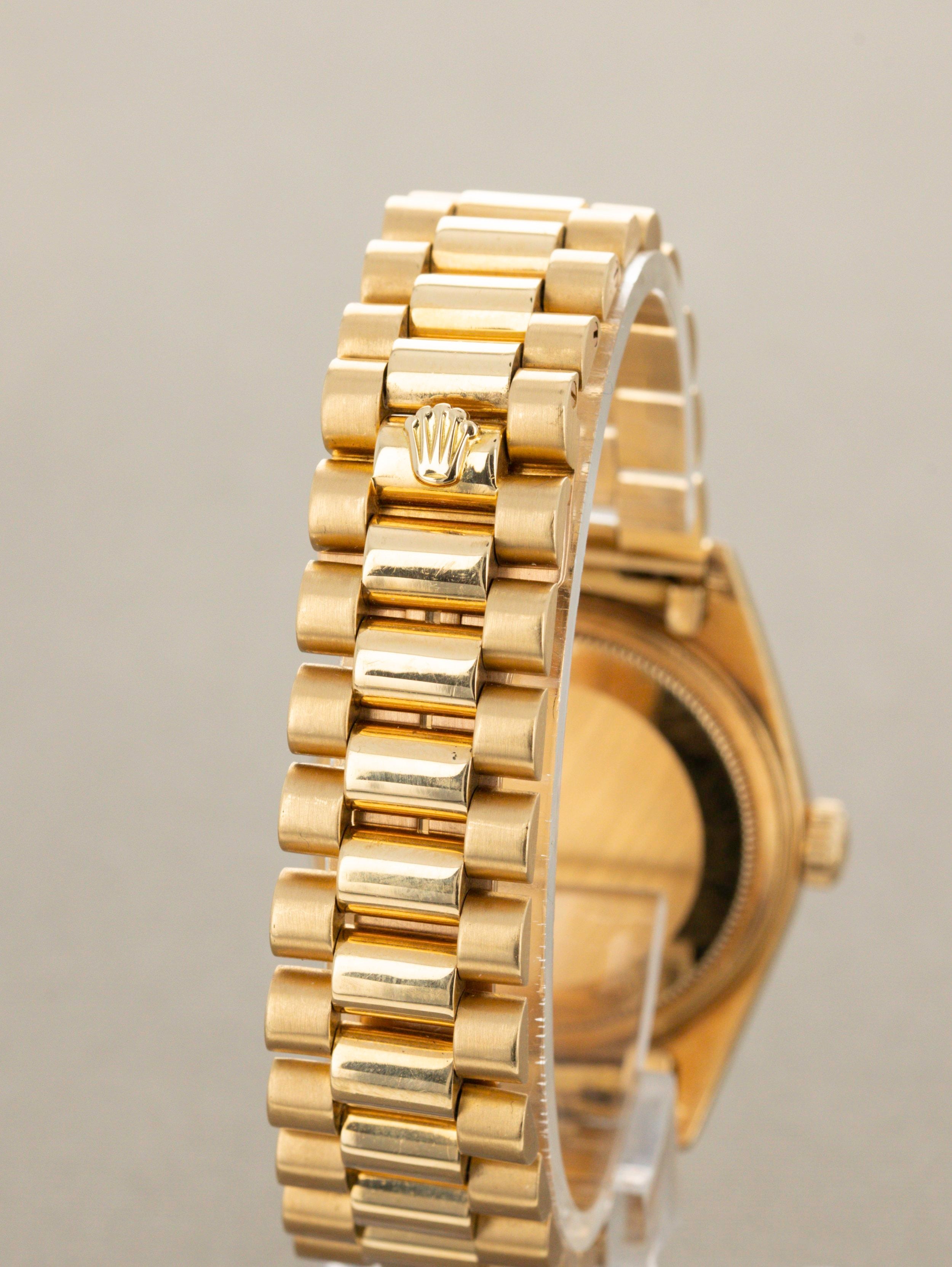Rolex Day-Date Ref. 1802 - Black Gilt Dial