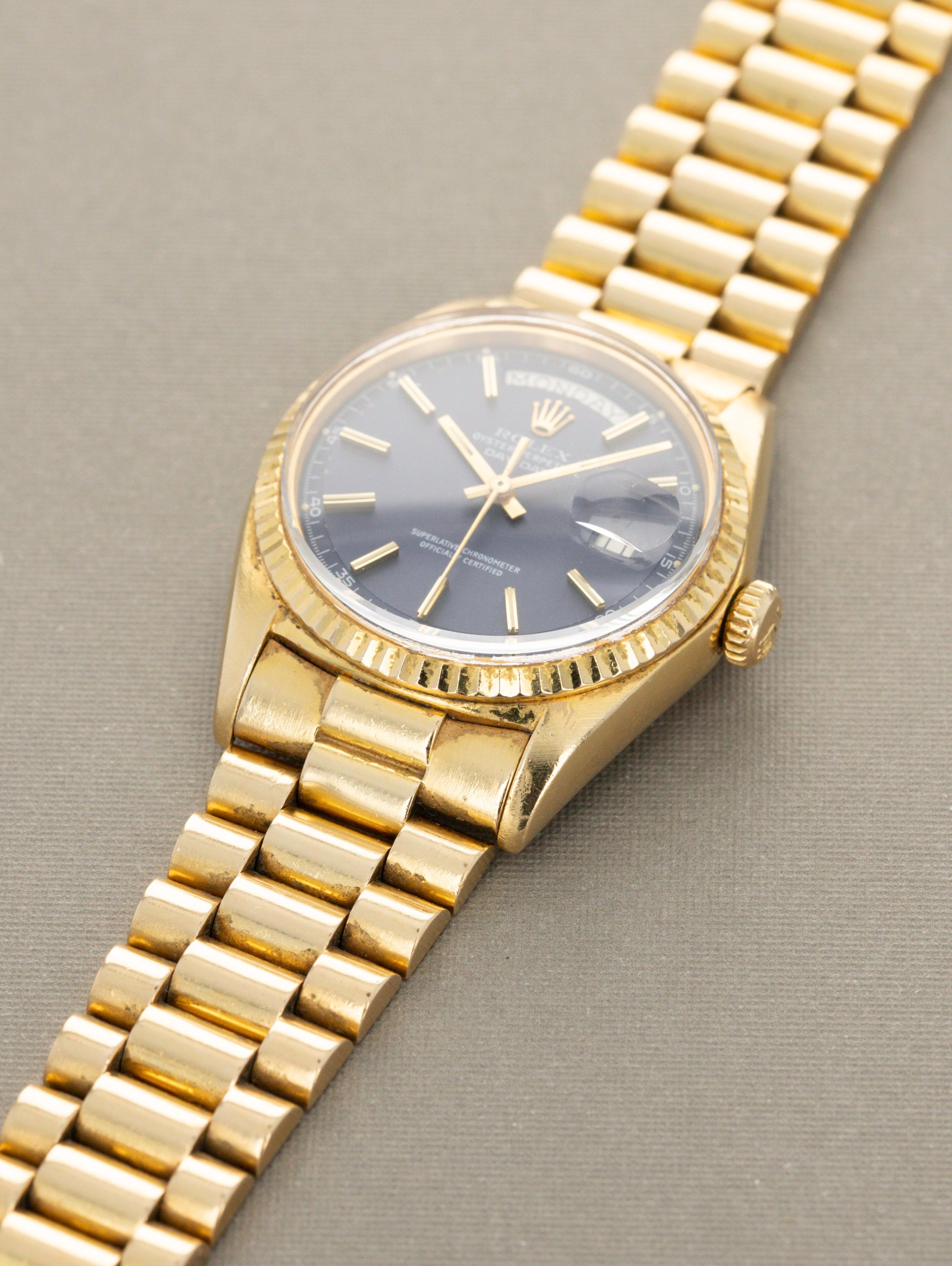 Rolex Day-Date Ref. 1803 - Blue Minute Dial