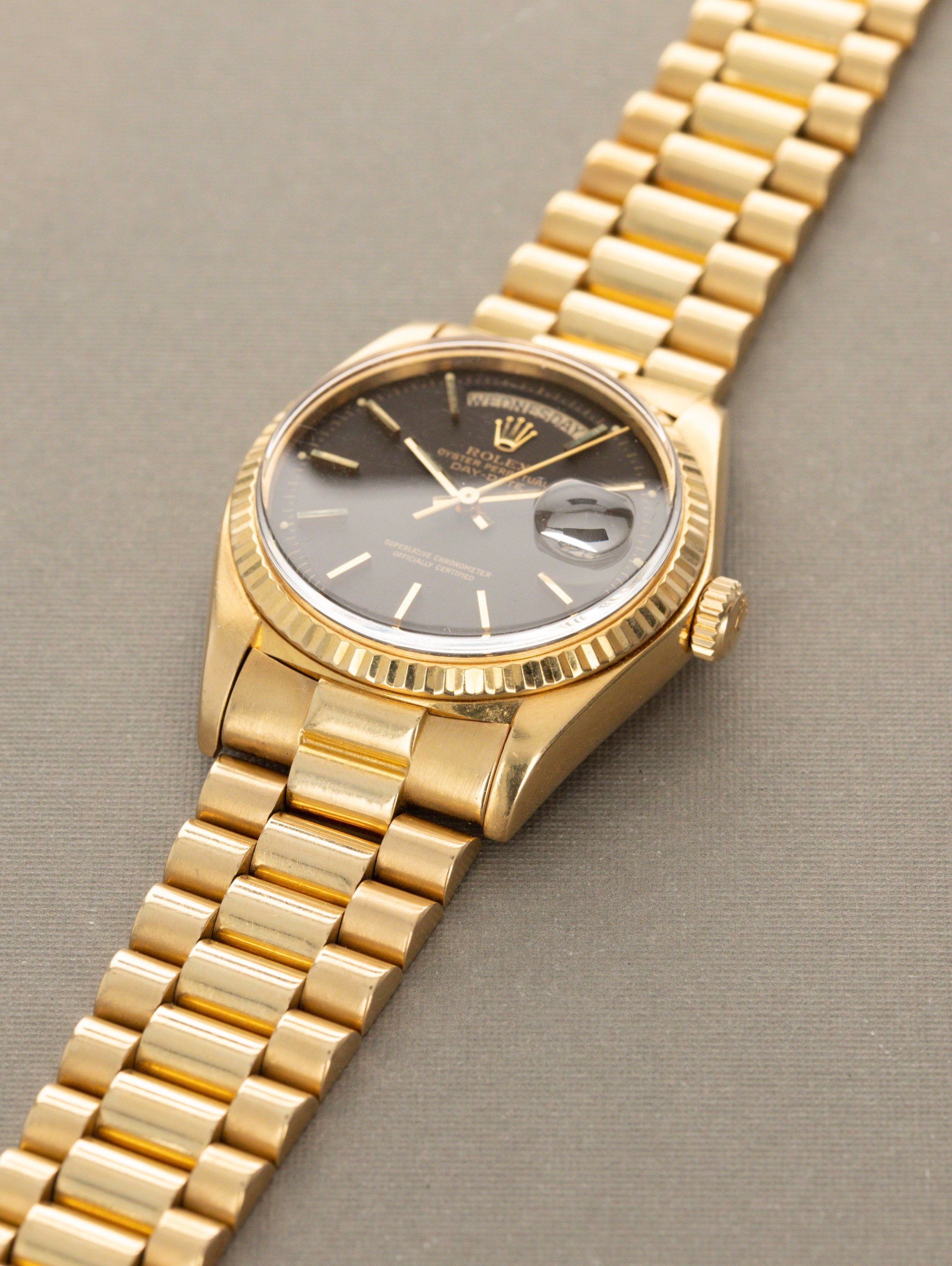Rolex Day-Date Ref. 1803 - Matte Brown Dial