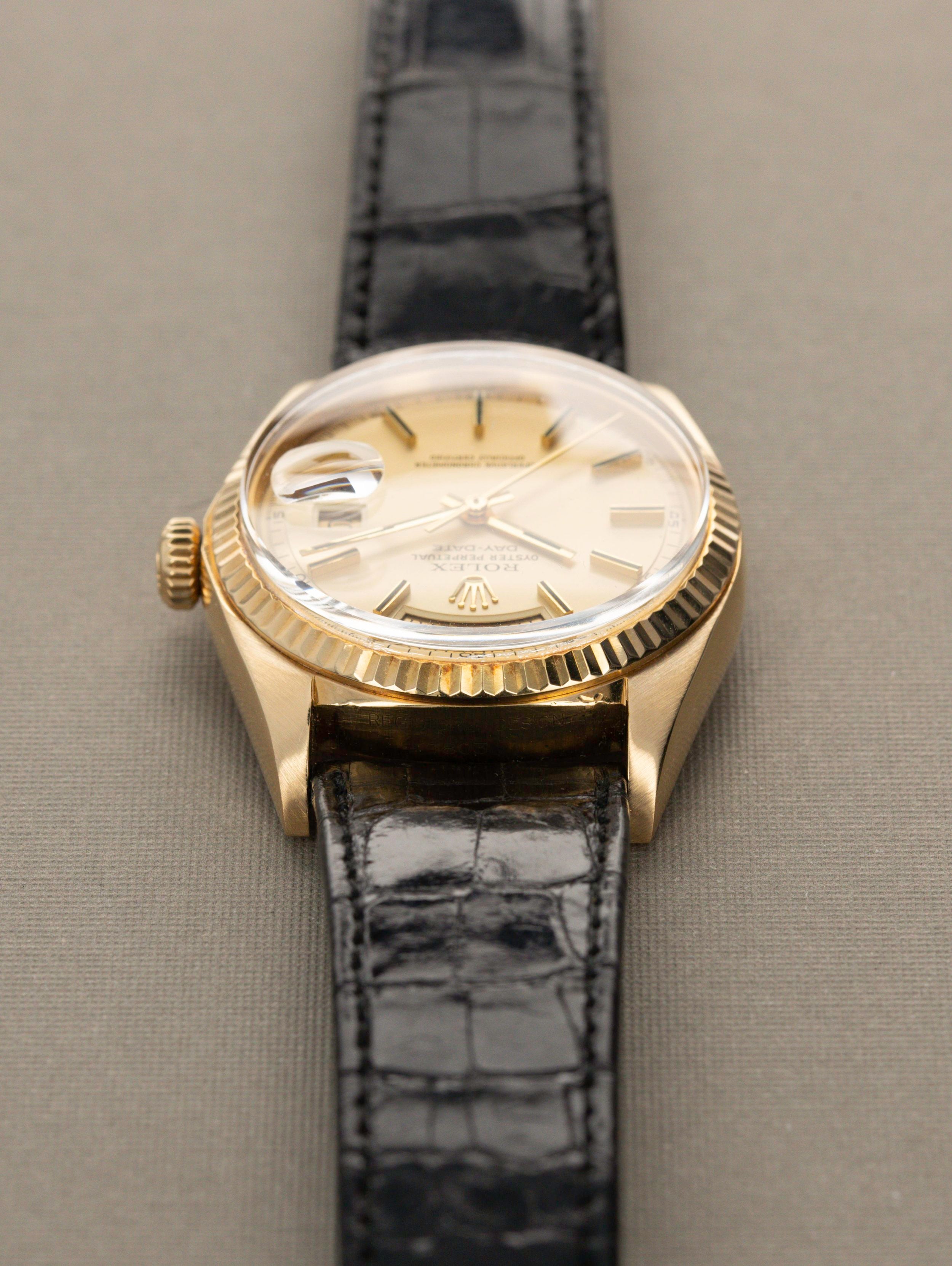 Rolex Day-Date Ref. 1803, with Solid Gold Rolex Buckle