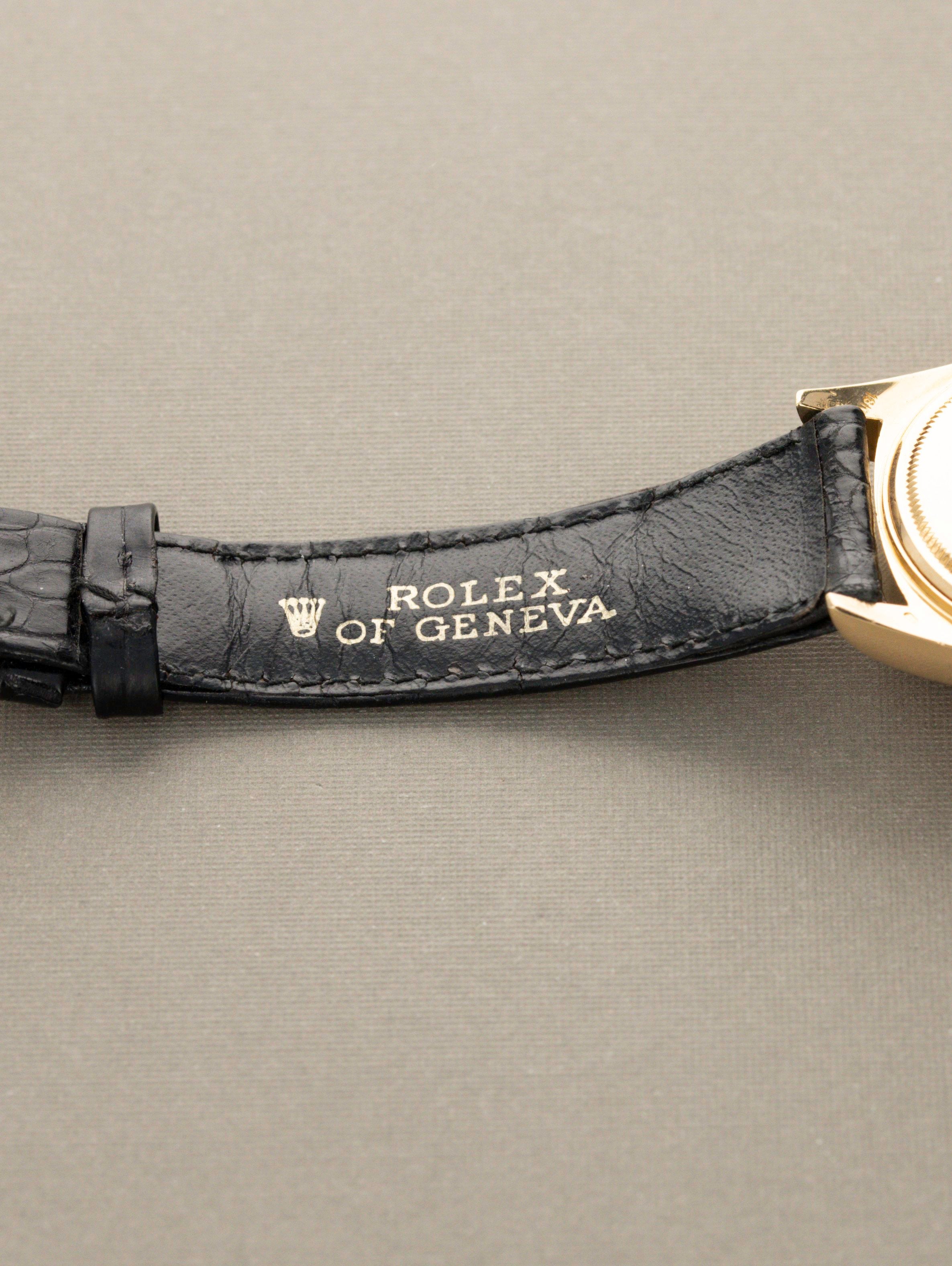 Rolex Day-Date Ref. 1803, with Solid Gold Rolex Buckle