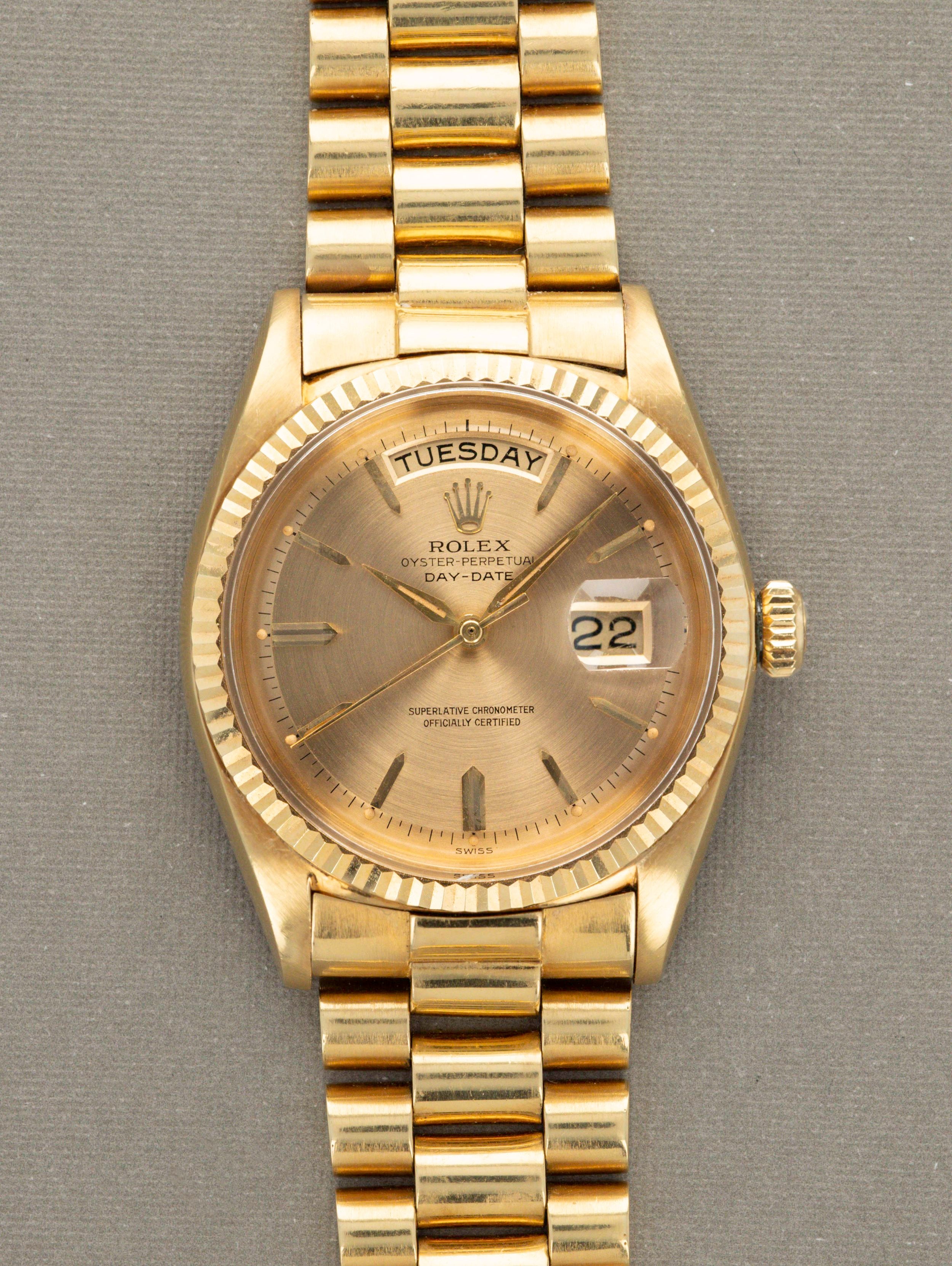 Rolex Day-Date Ref. 1803 - Concentric Dial Alpha Hands