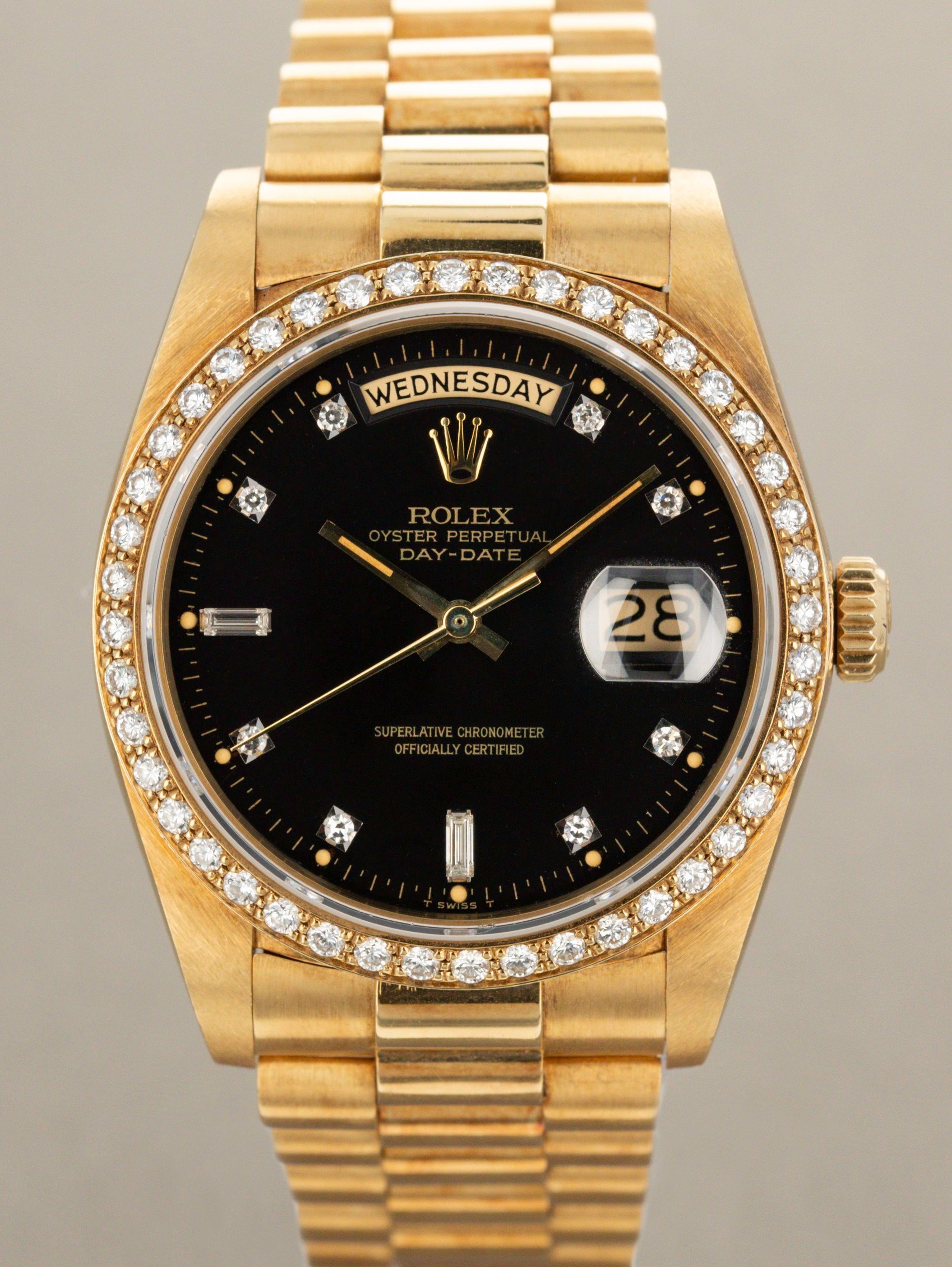 Rolex Day-Date Ref. 18048 - 'Black Diamond'