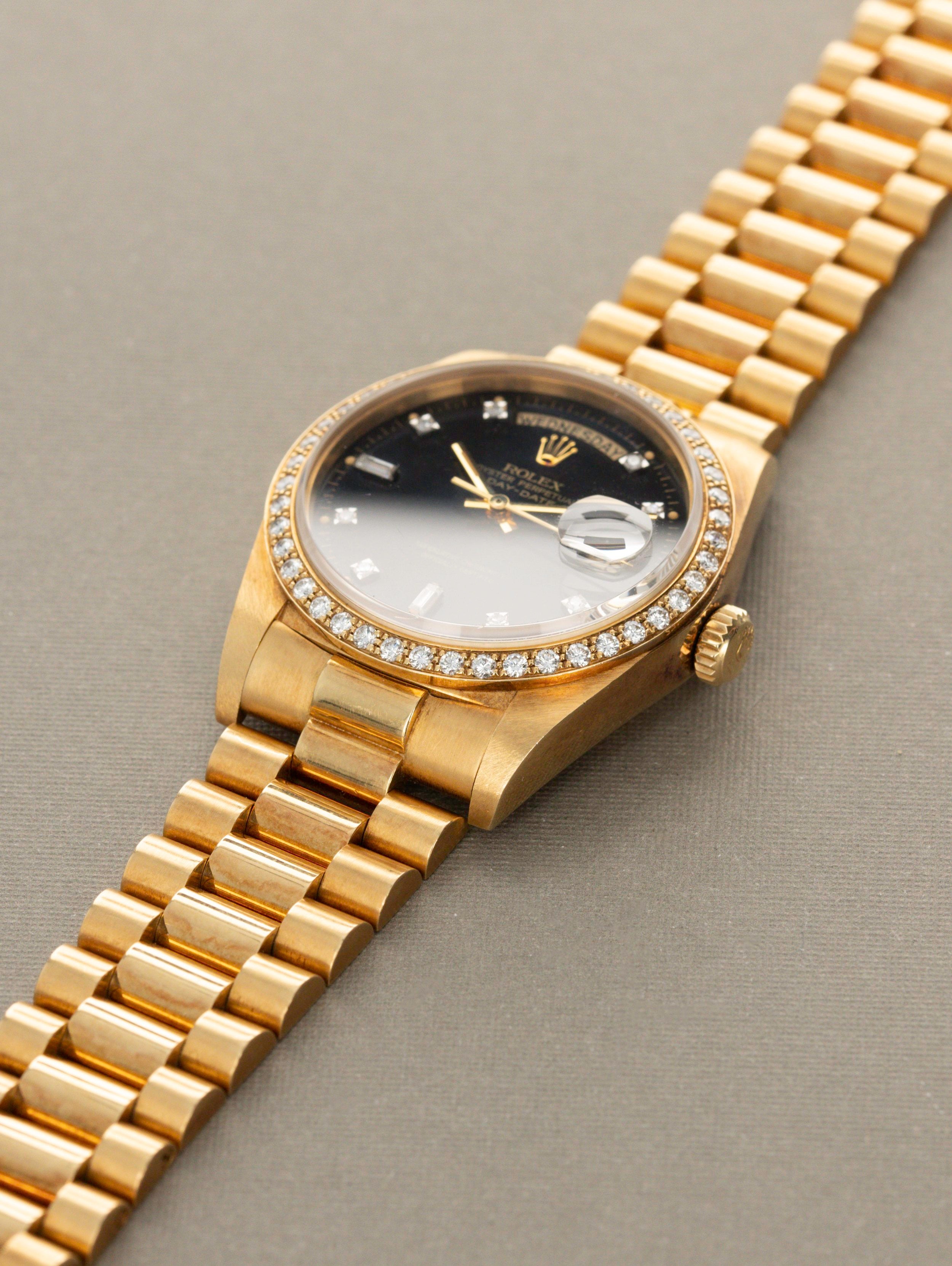 Rolex Day-Date Ref. 18048 - 'Black Diamond'