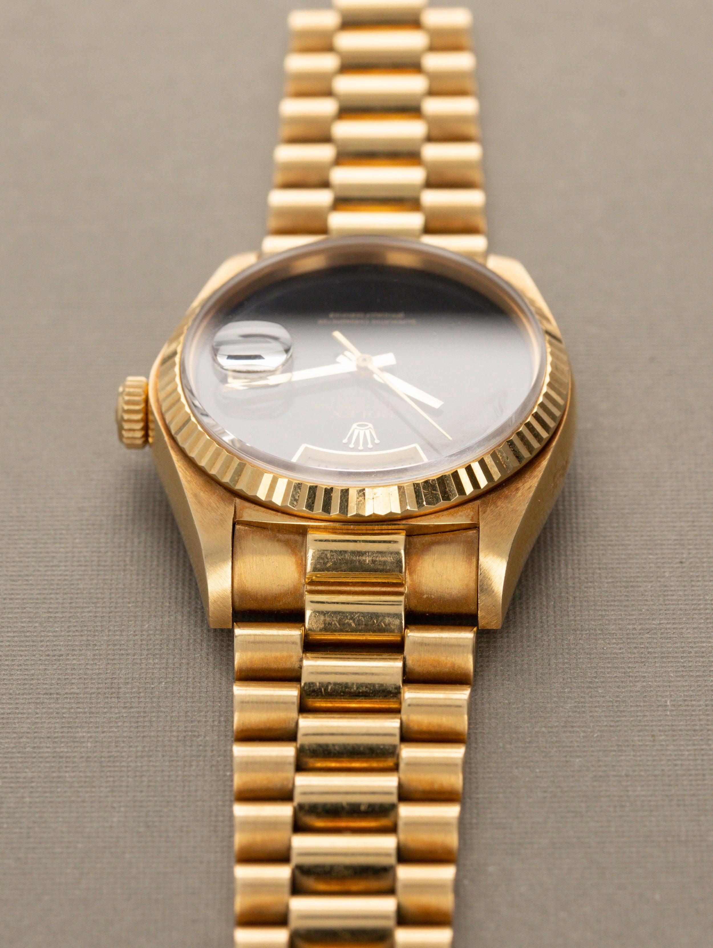 Rolex Day-Date Ref. 18038 - Onyx Dial
