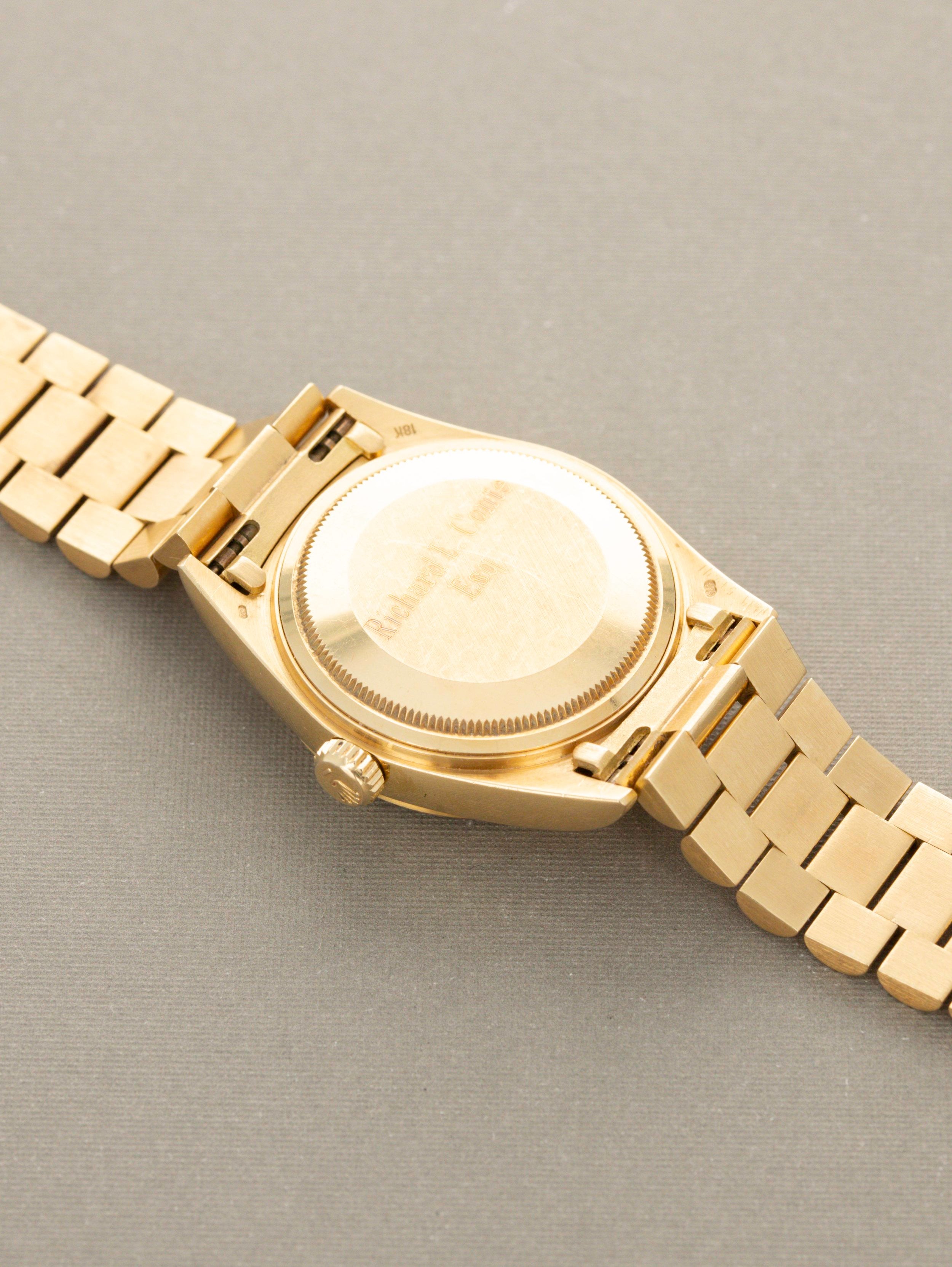 Rolex Day-Date Ref. 18038 - 'Pinball' Dial Unpolished