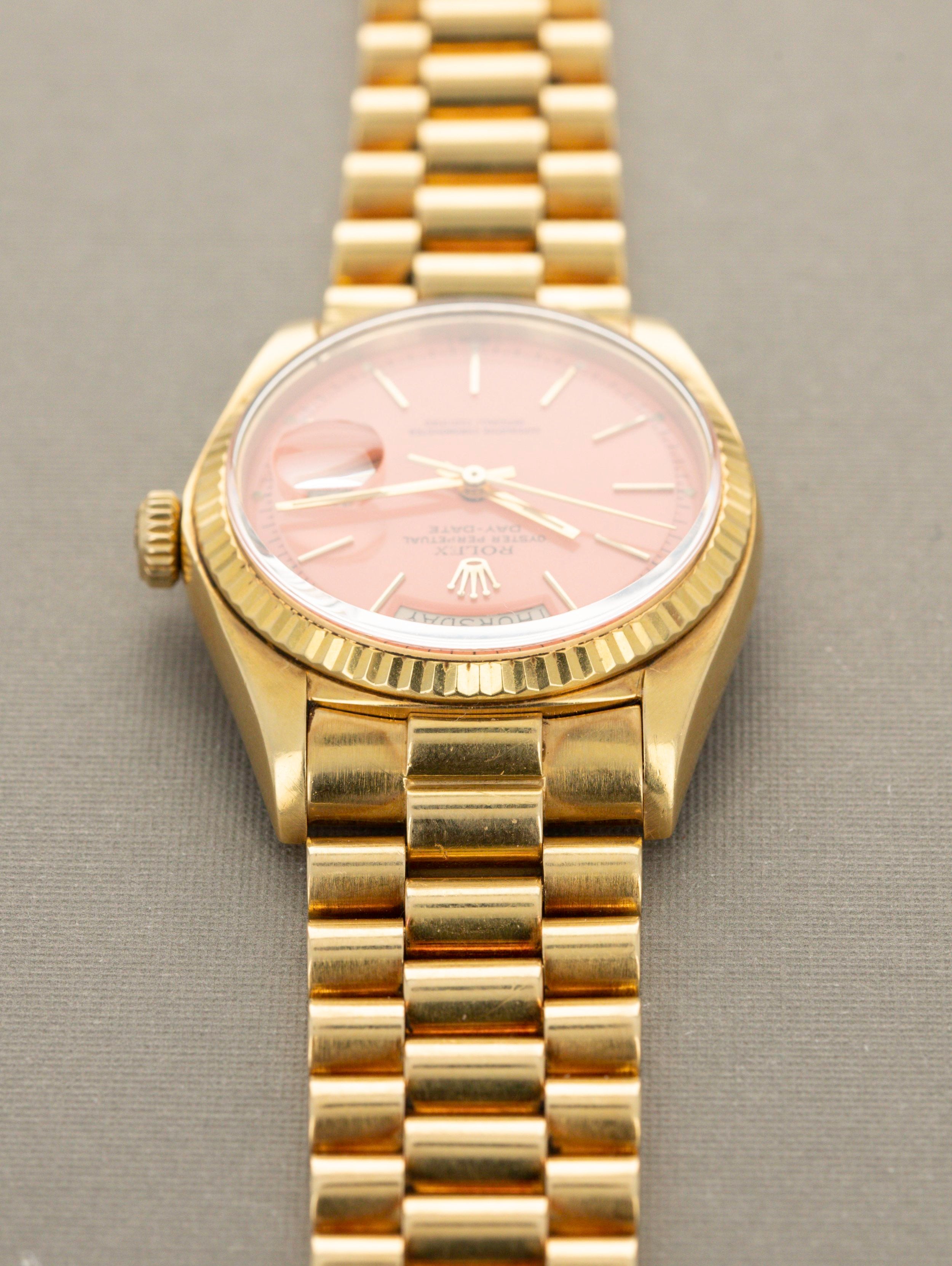 Rolex Day-Date Ref. 1803 - Salmon Stella Dial