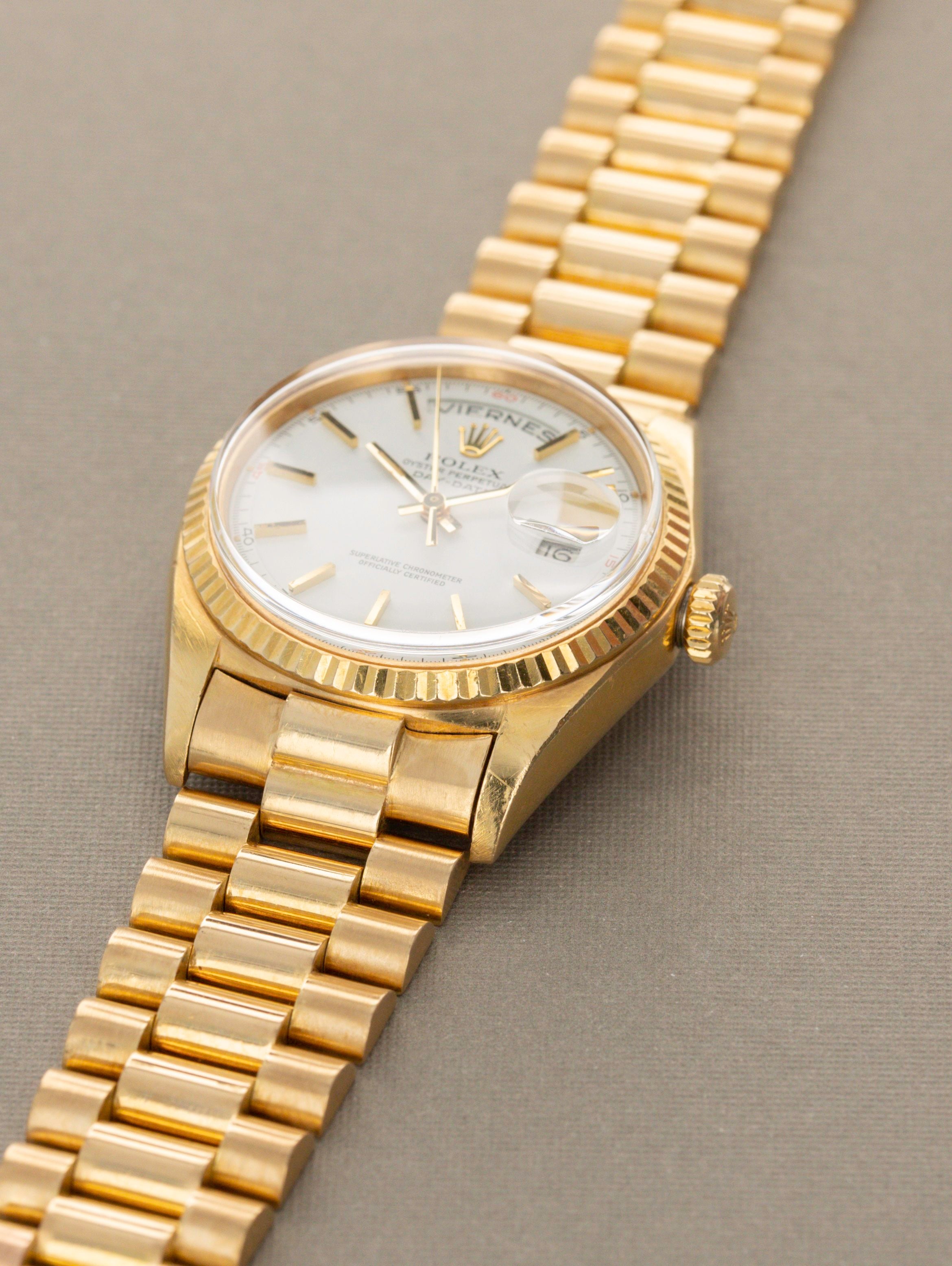 Rolex Day-Date Ref. 1803 - Red Quarter Dial