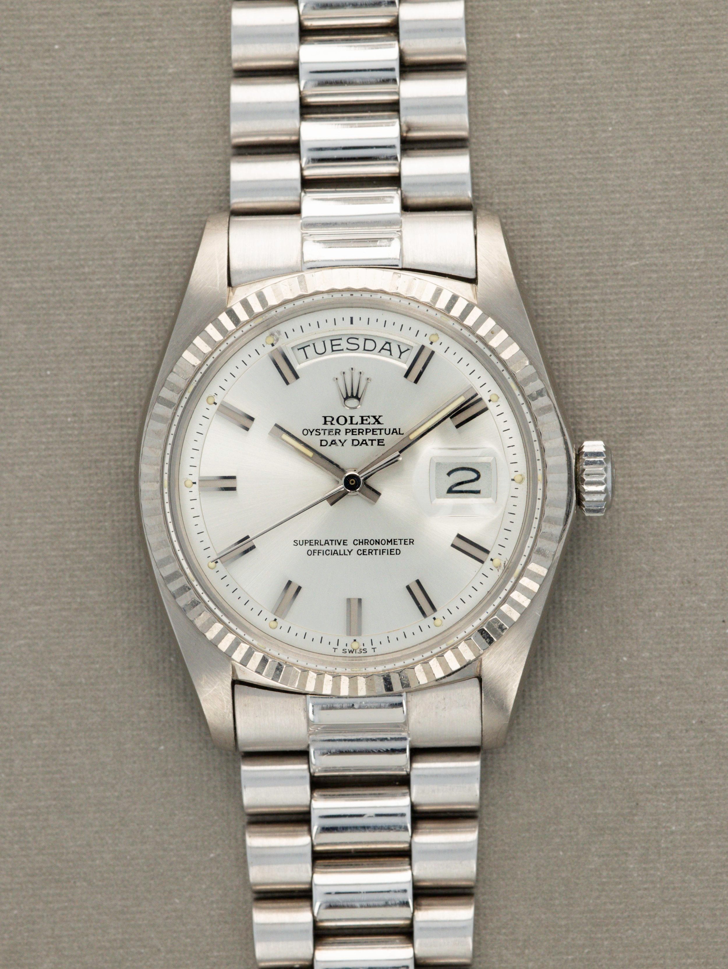 Rolex Day-Date Ref. 1803 - White Gold 'Wideboy'