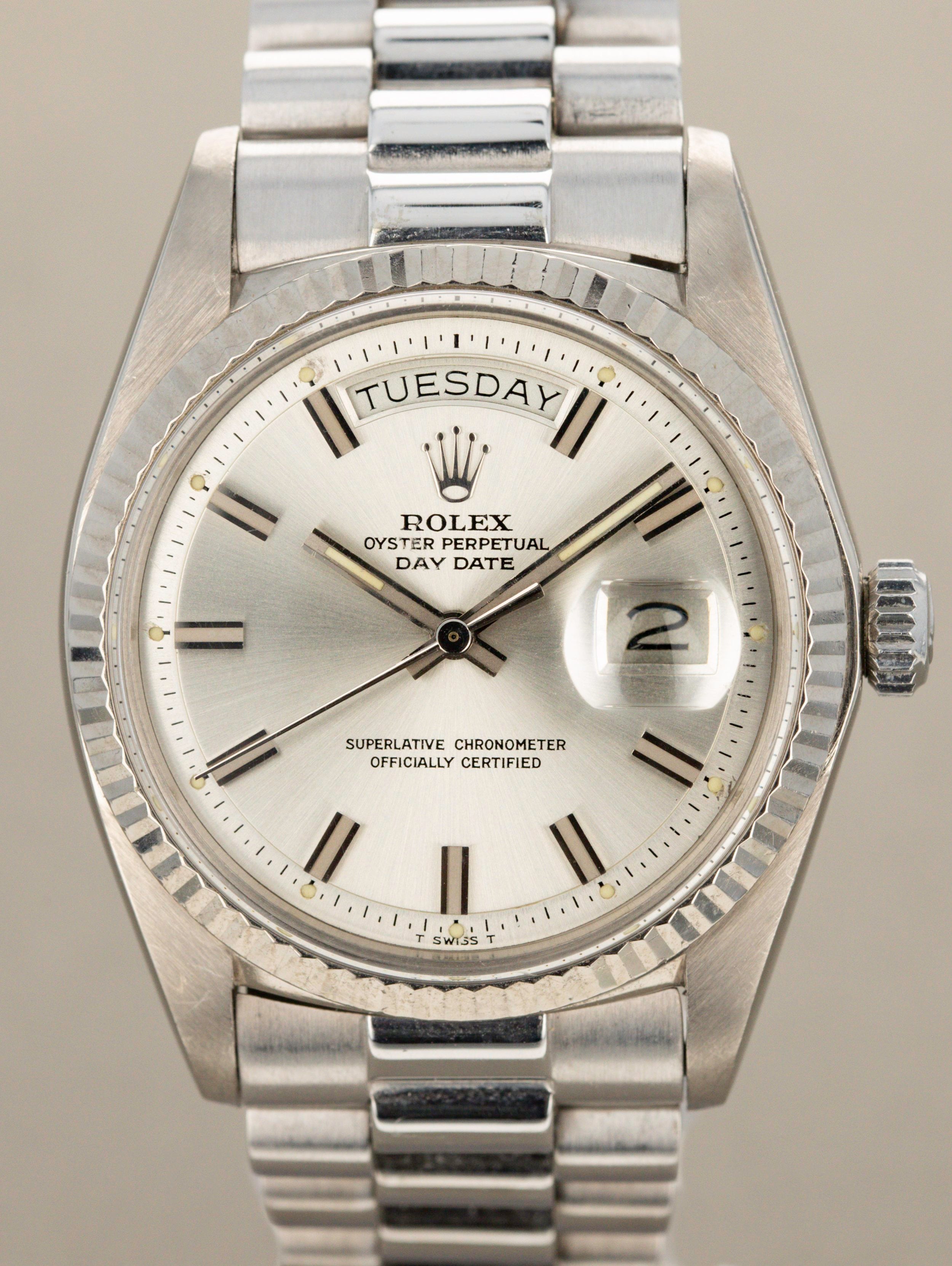 Rolex Day-Date Ref. 1803 - White Gold 'Wideboy'