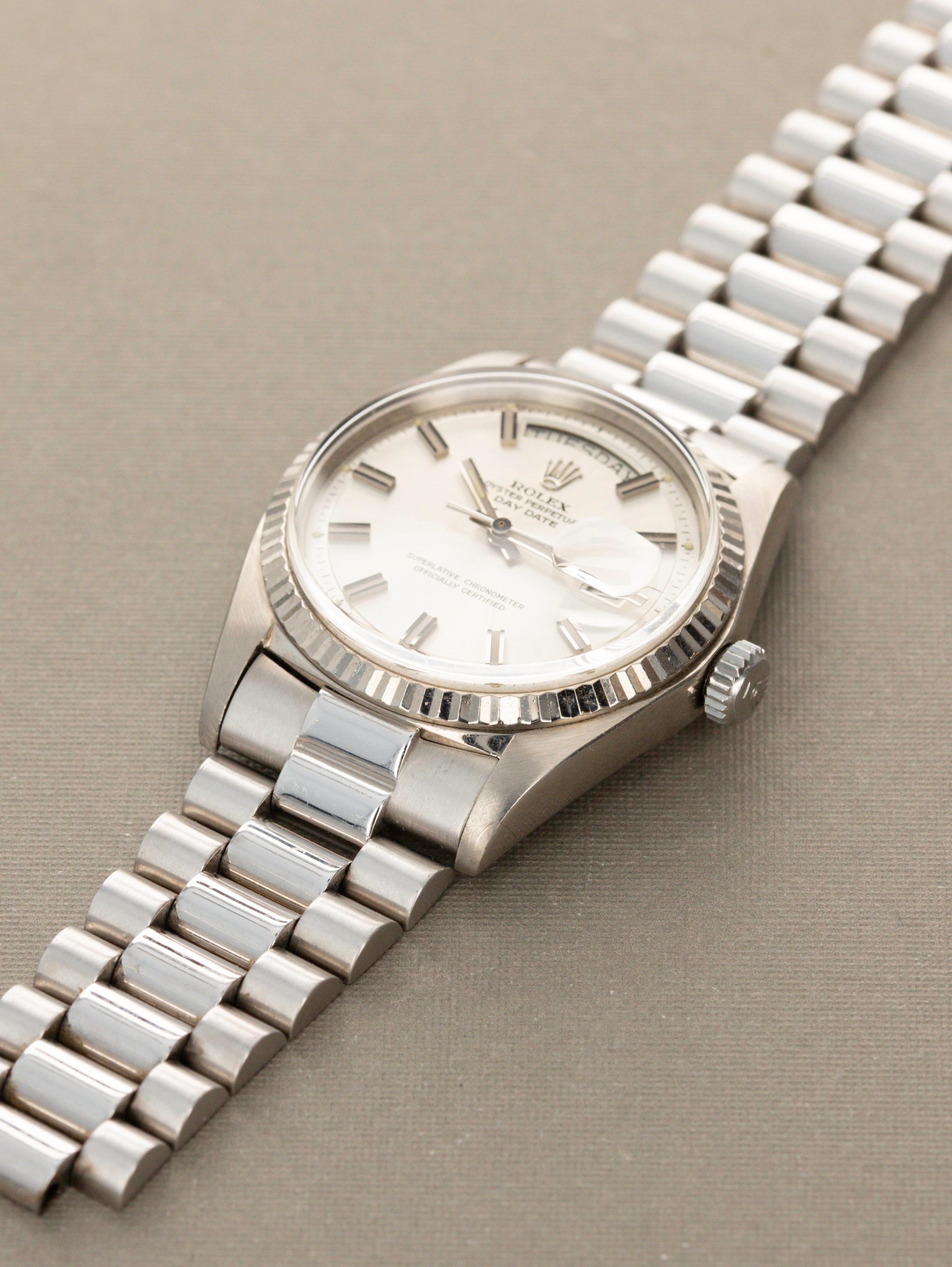 Rolex Day-Date Ref. 1803 - White Gold 'Wideboy'