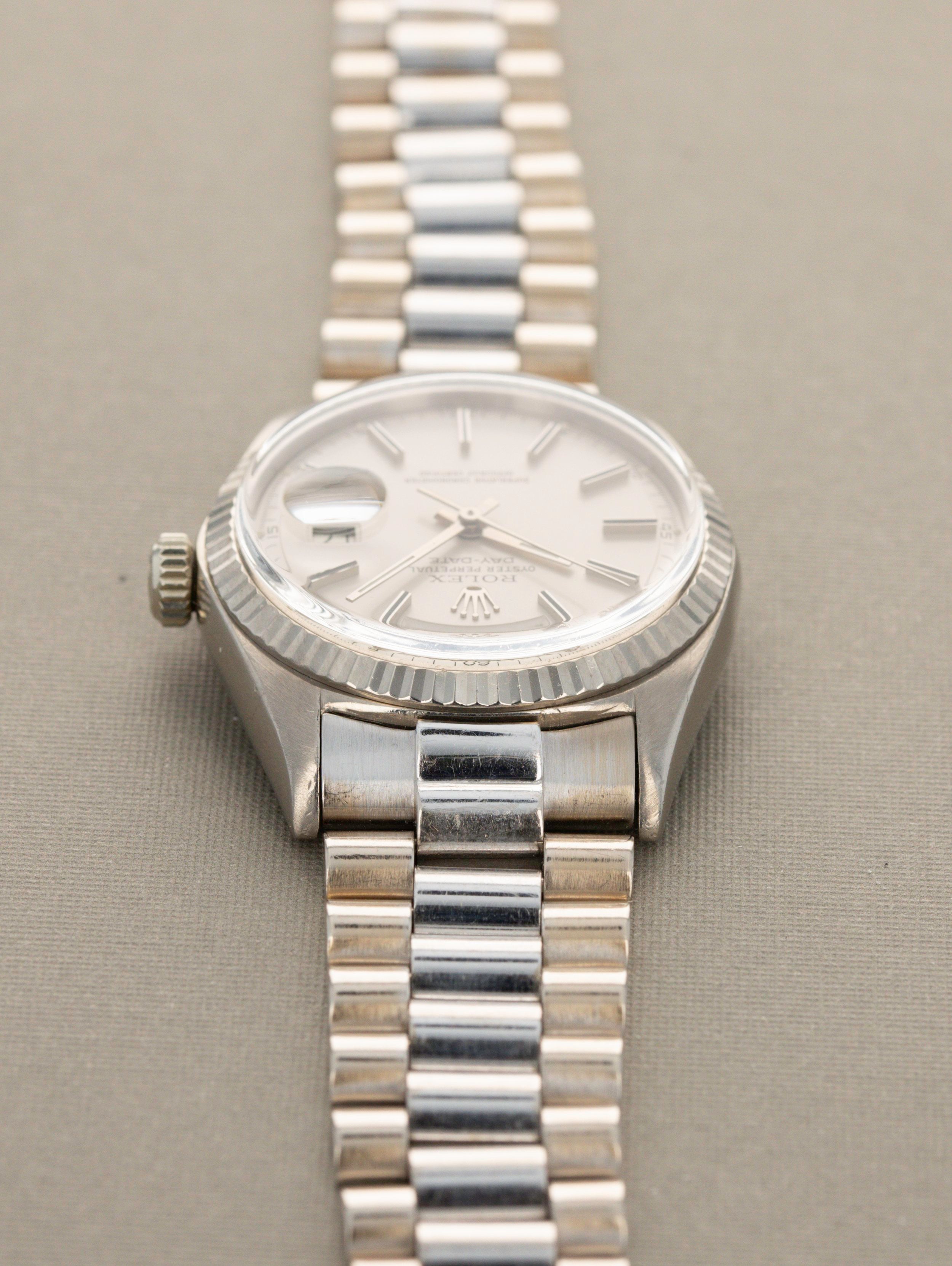 Rolex Day-Date Ref. 1803 White Gold Minute Track