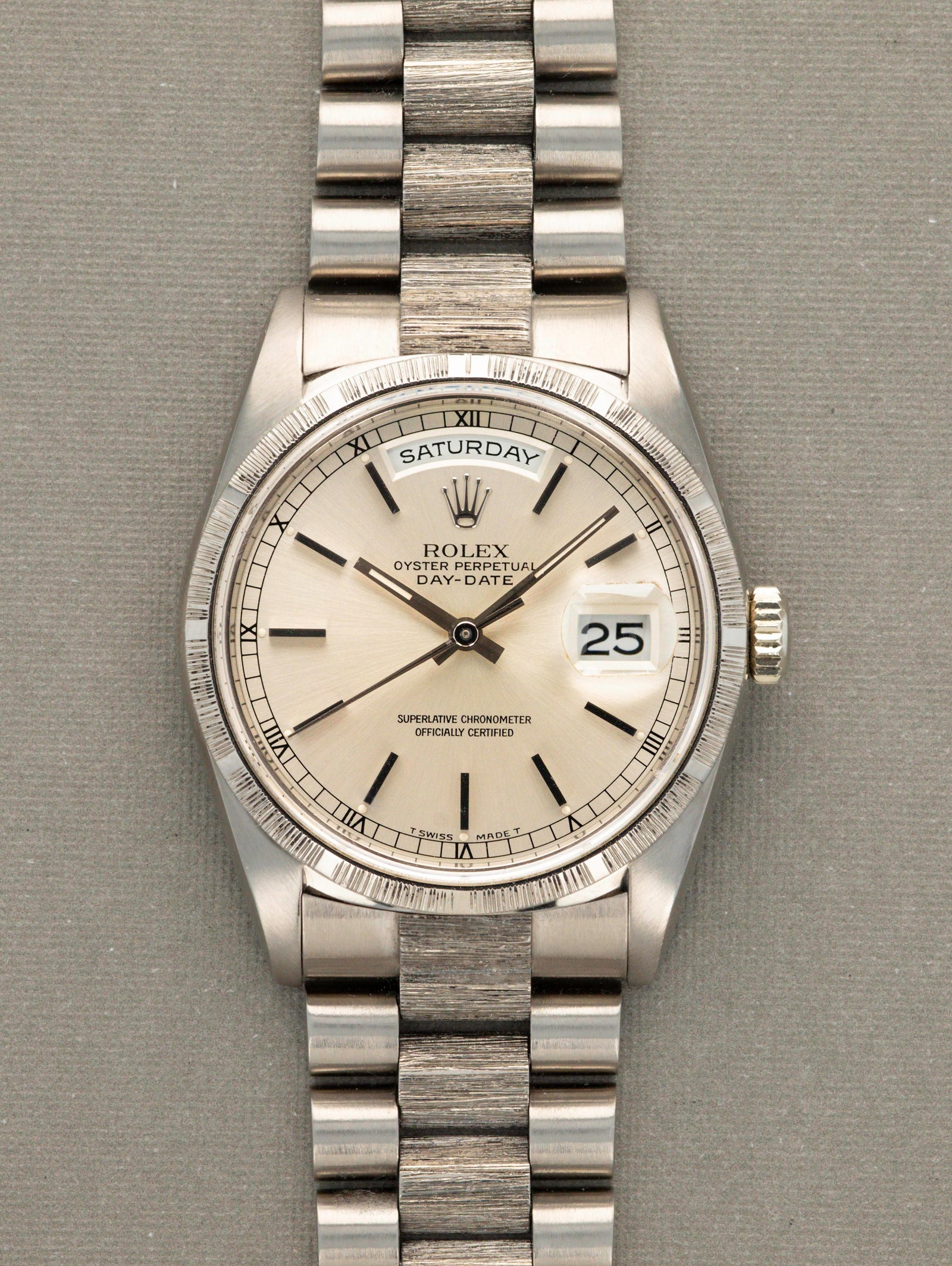 Rolex Day-Date Ref. 18249 - Bark Finish