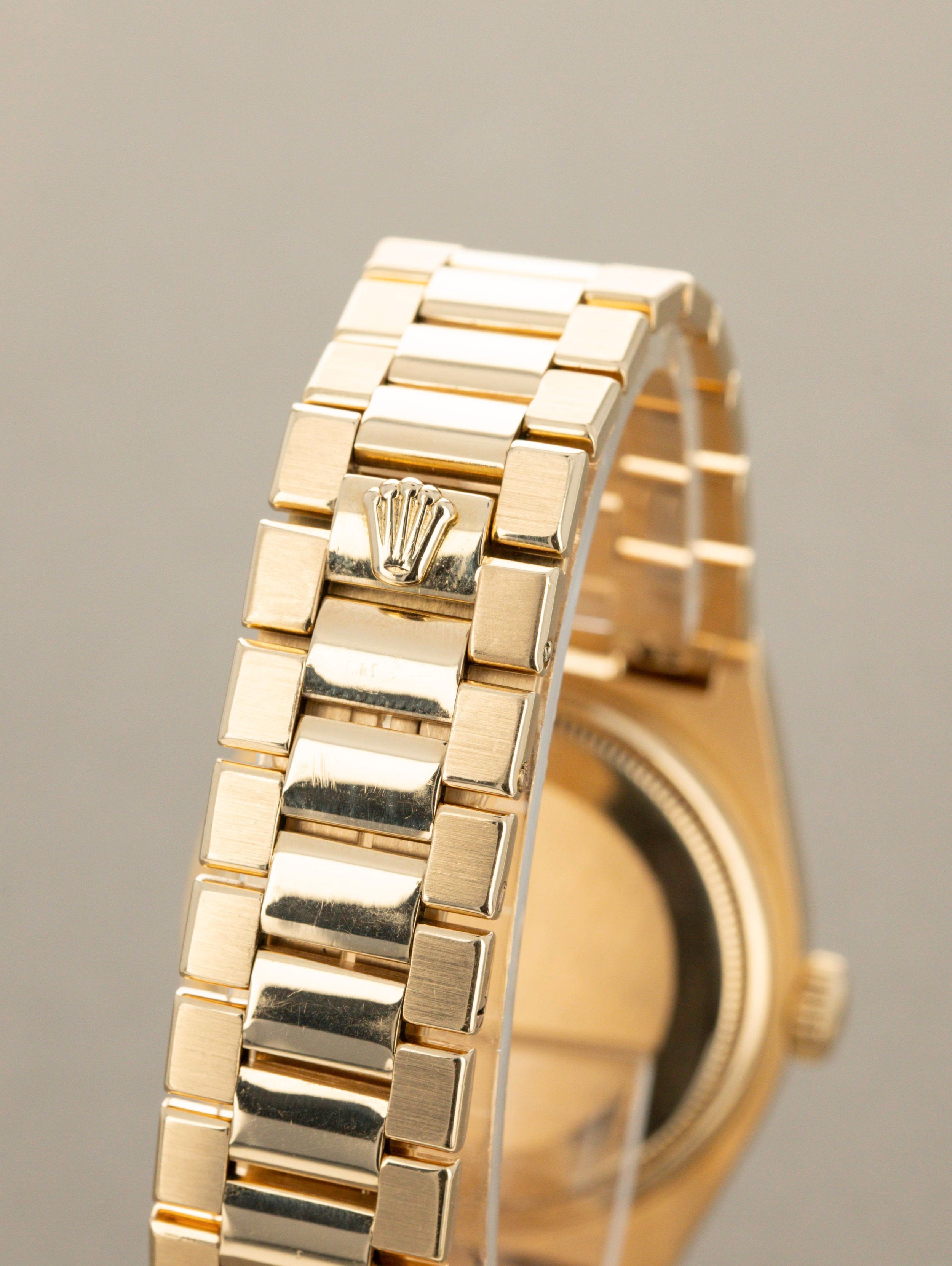 Rolex Oysterquartz Day-Date Ref. 19018 - Birchwood Dial