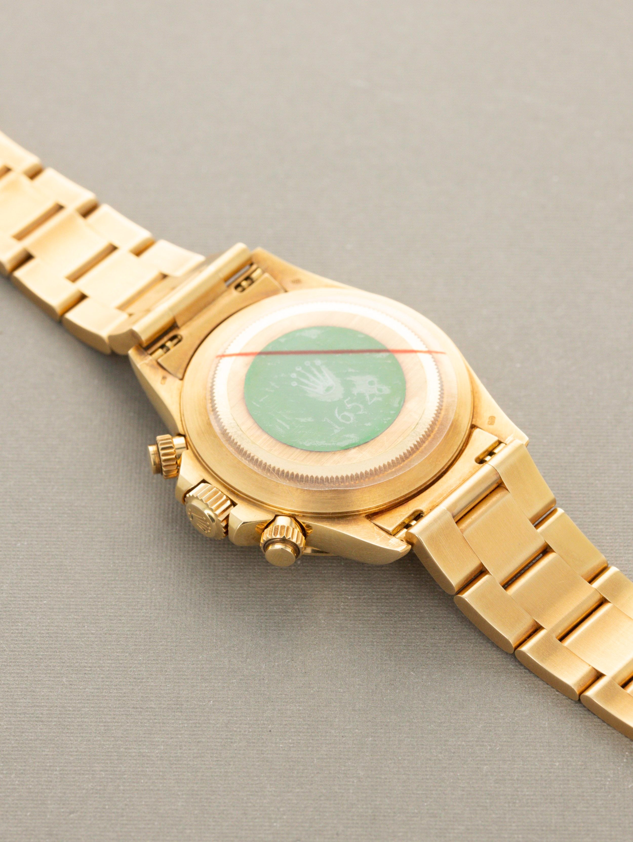 Rolex Cosmograph Daytona Ref. 16528 - Gold Zenith Daytona Unpolished