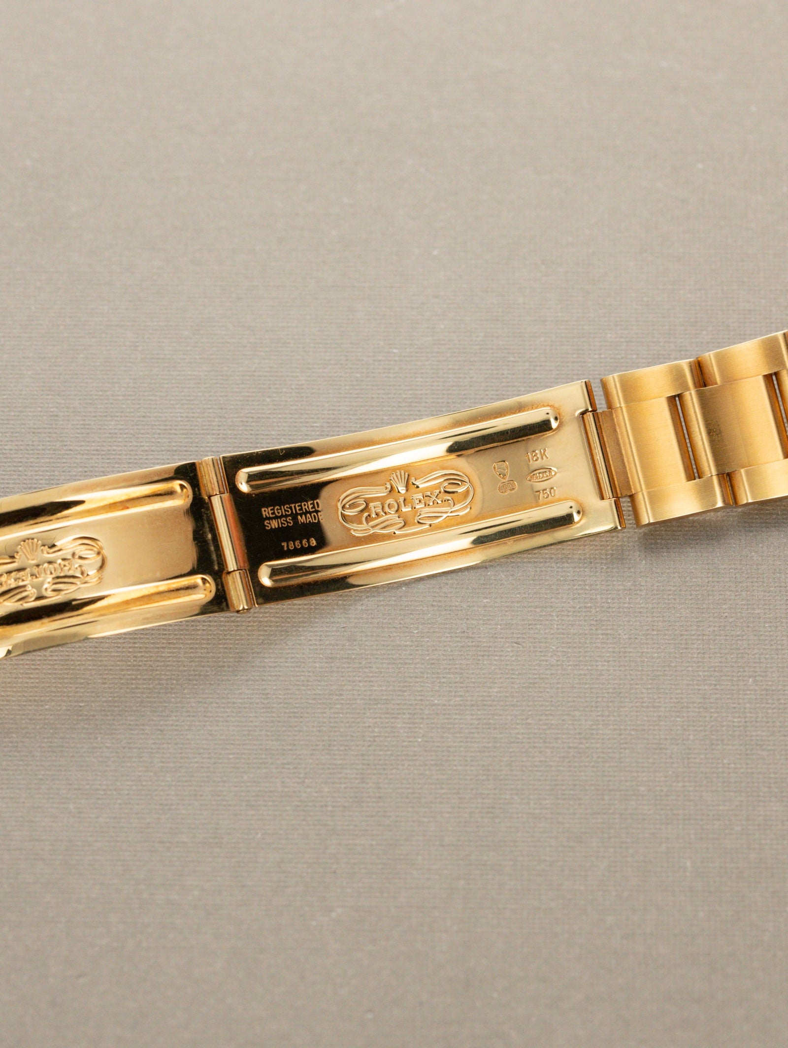 Rolex Cosmograph Daytona Ref. 16528 - Gold Zenith Daytona Unpolished