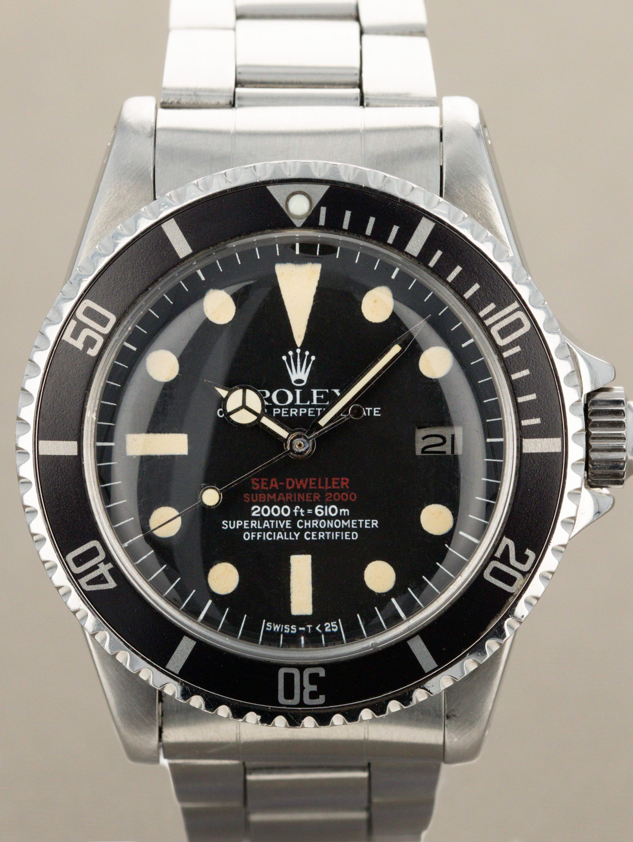 Rolex Sea-Dweller Ref. 1665 - 'Double Red'