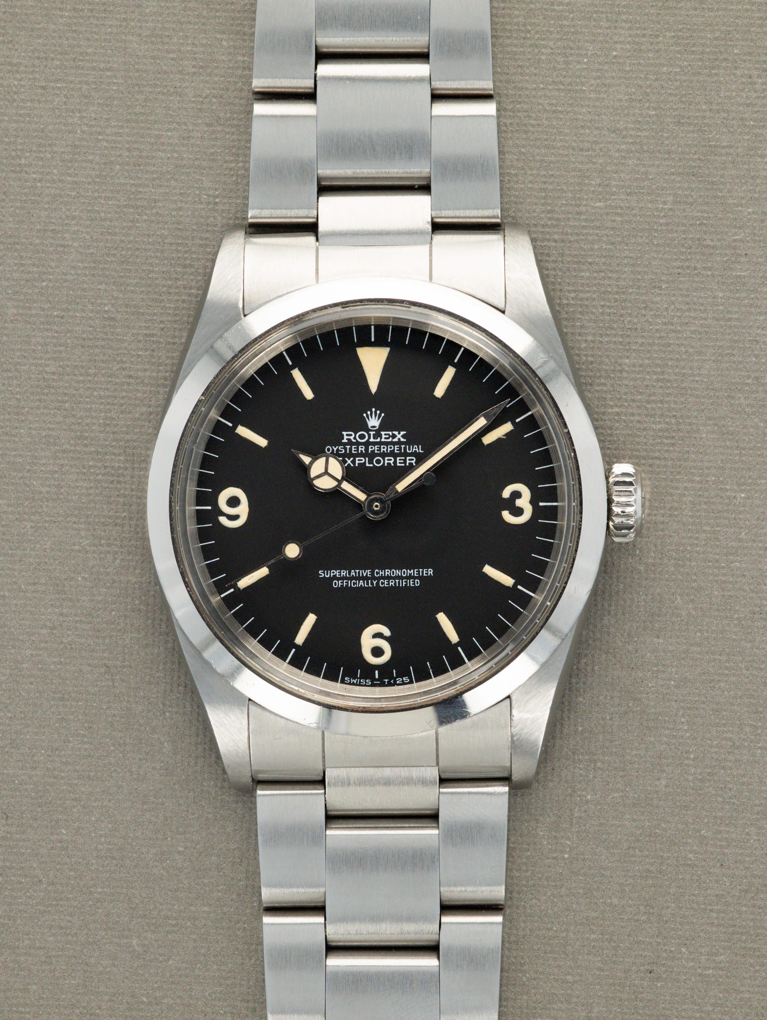 Rolex Explorer I Ref. 1016 - Mk 1 Dial 'Frog Foot'