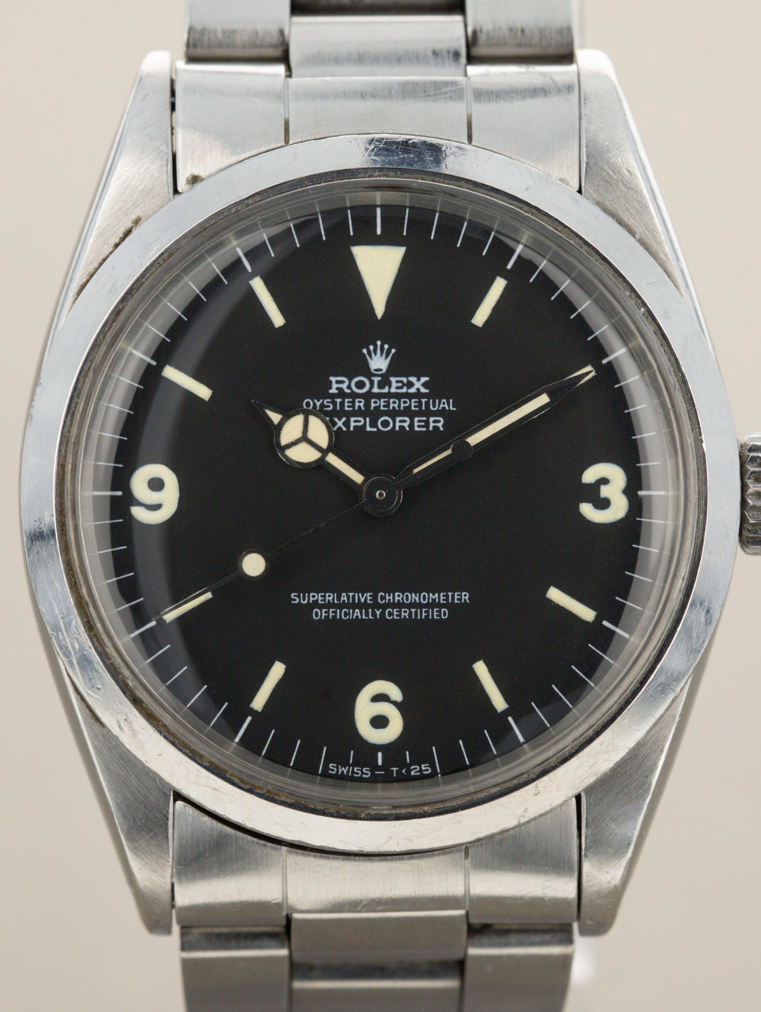 Rolex Explorer Ref. 1016 Mk. 1