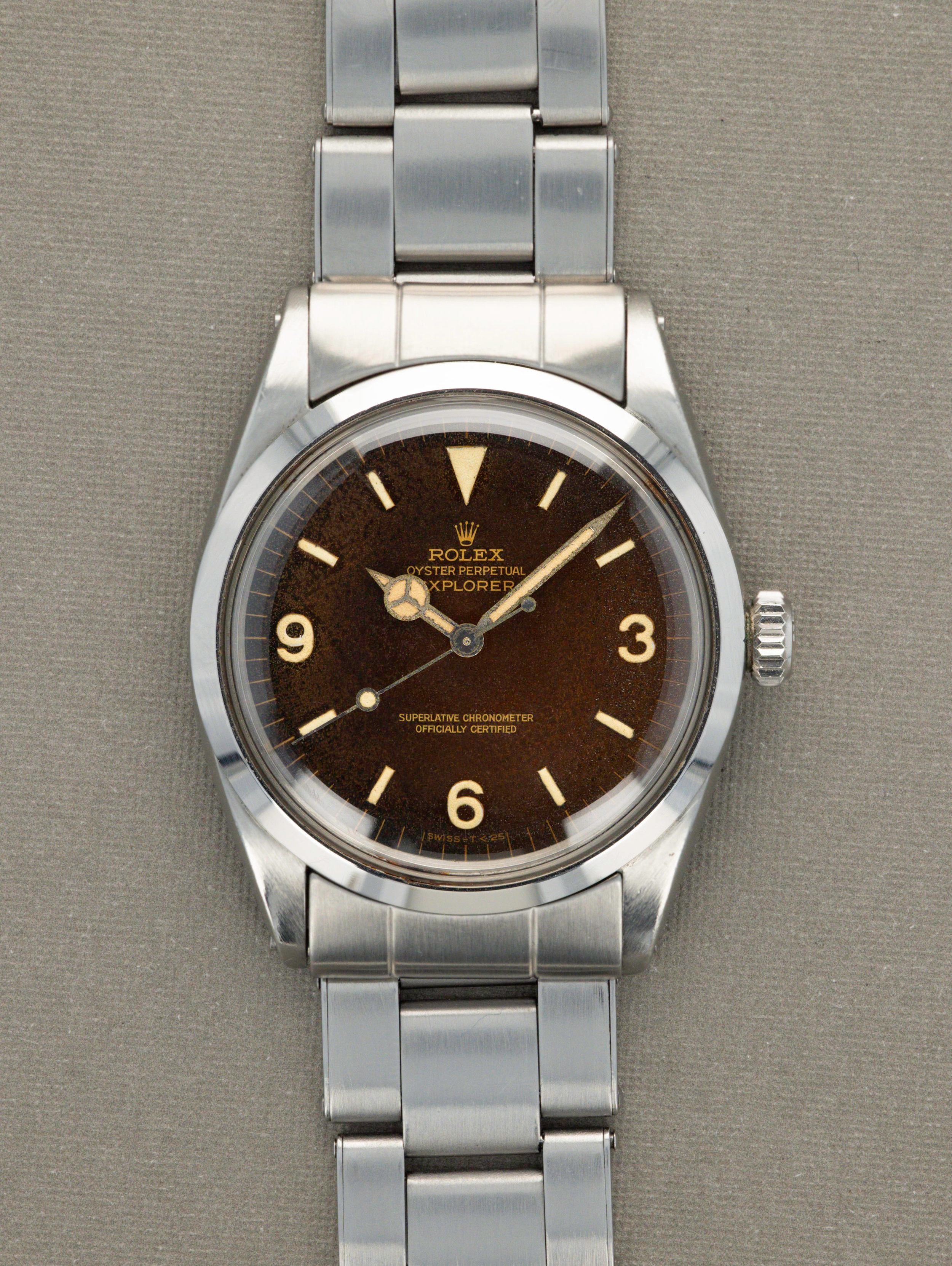 Rolex Explorer Ref. 1016 - Tropical Dial