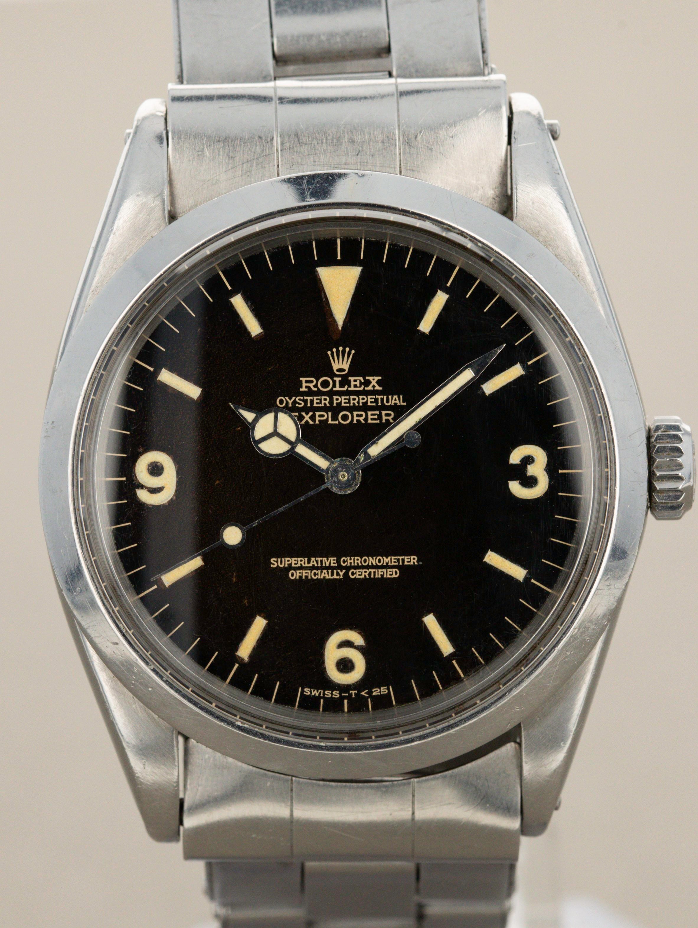 Rolex Explorer Ref. 1016 - Gilt Tropical Dial