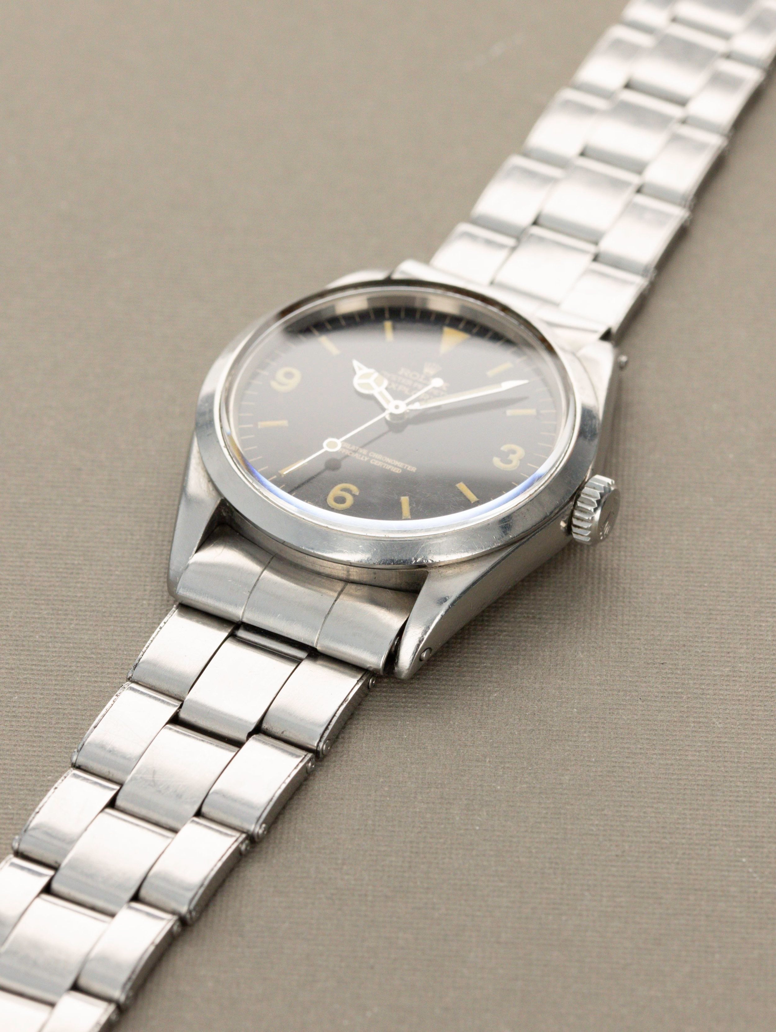 Rolex Explorer Ref. 1016 - Gilt Tropical Dial